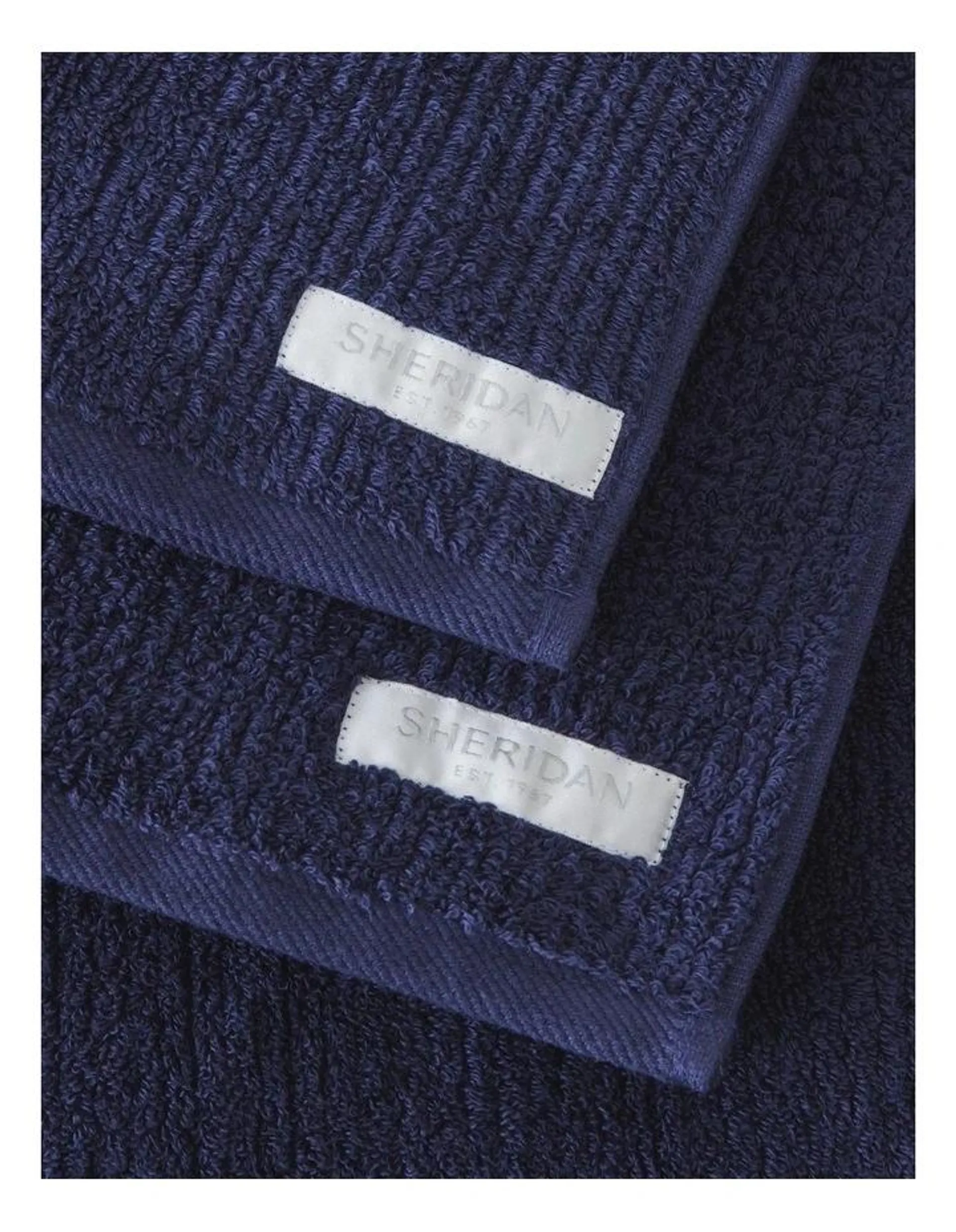 Living Textures Towel Range in Royal Blue