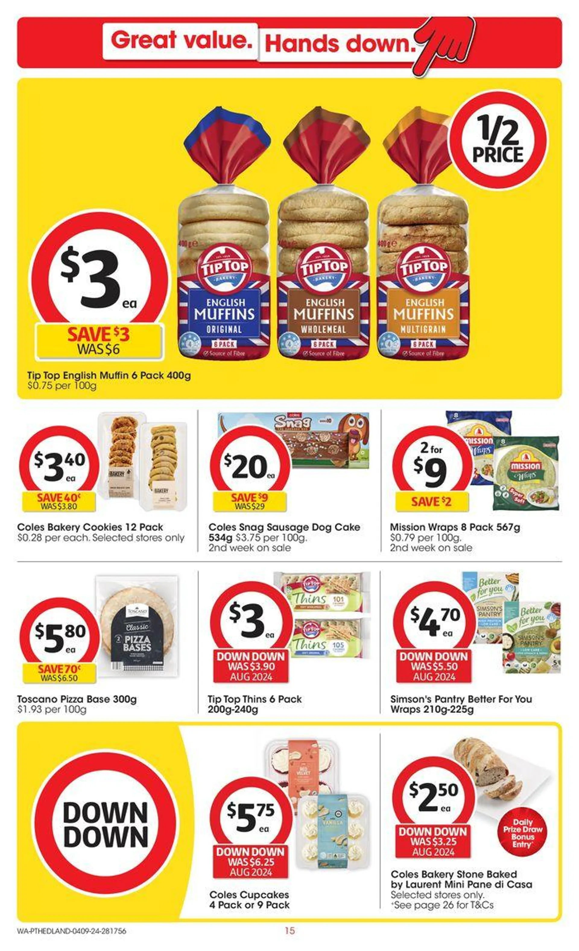 Great Value. Hands Down. - 4th September - Catalogue valid from 4 September to 10 September 2024 - page 15