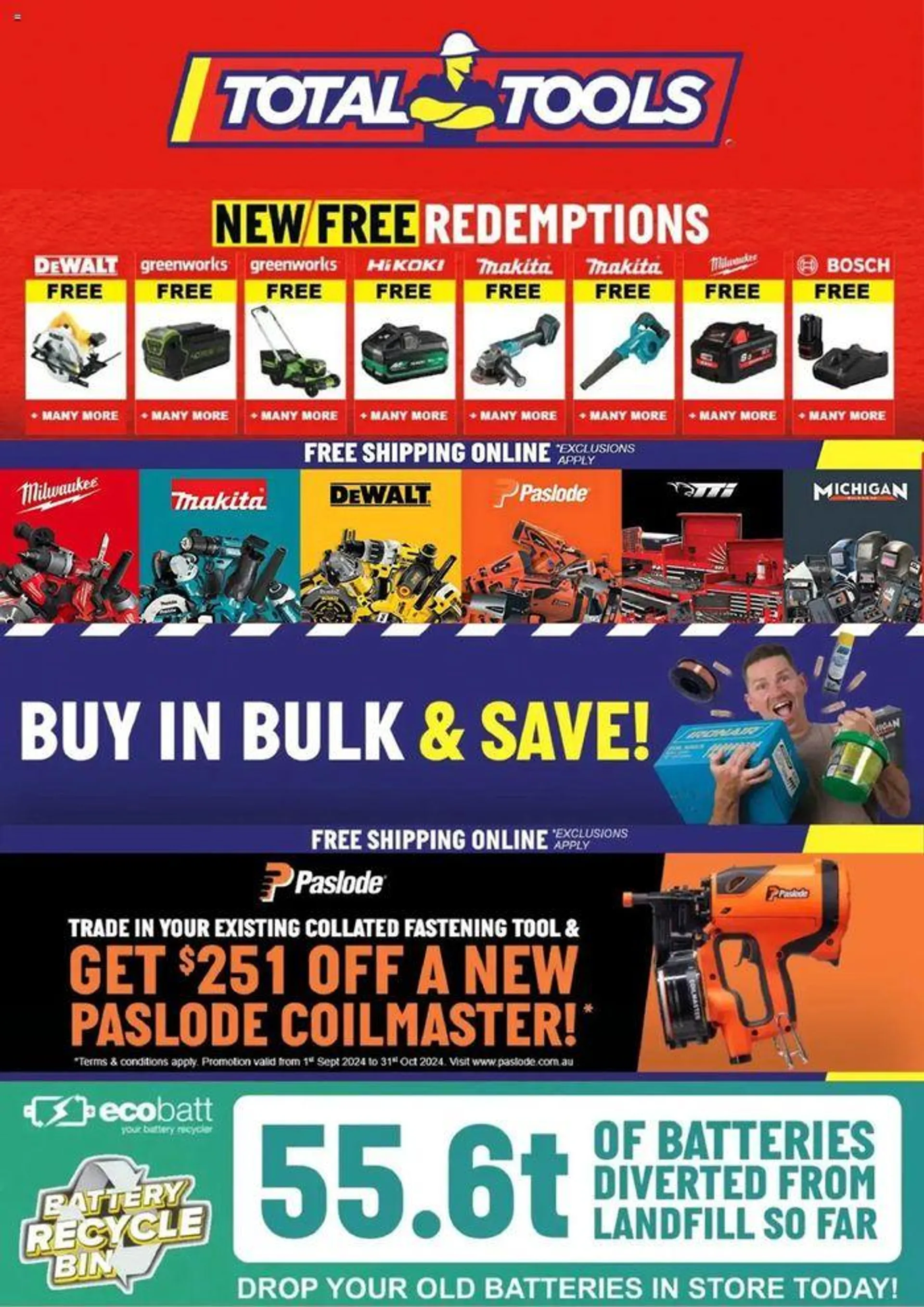 Buy In Bulk And Save - Catalogue valid from 10 September to 31 October 2024 - page 1