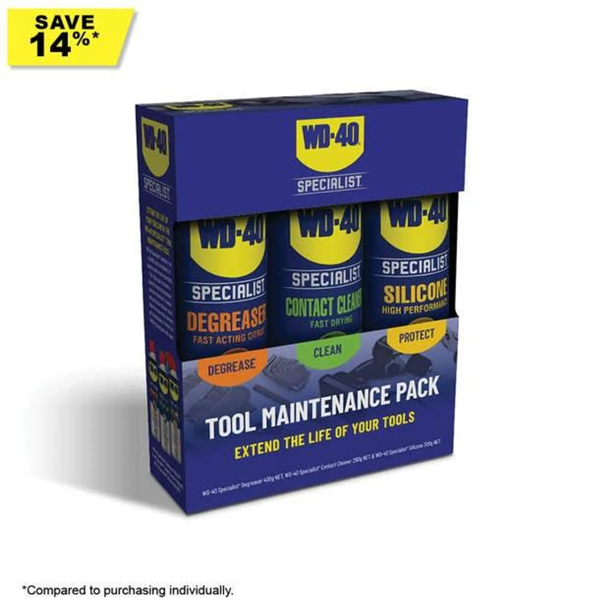 WD-40 Specialist Tool Maintenance Pack 21038