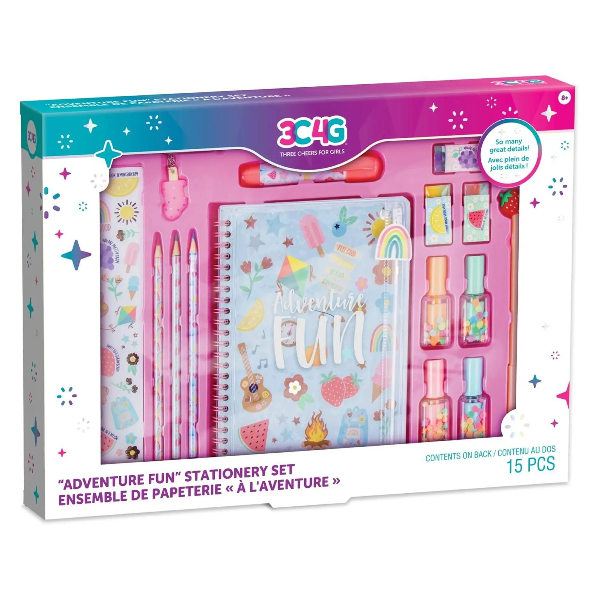 3C4G Adventure Stationery Set