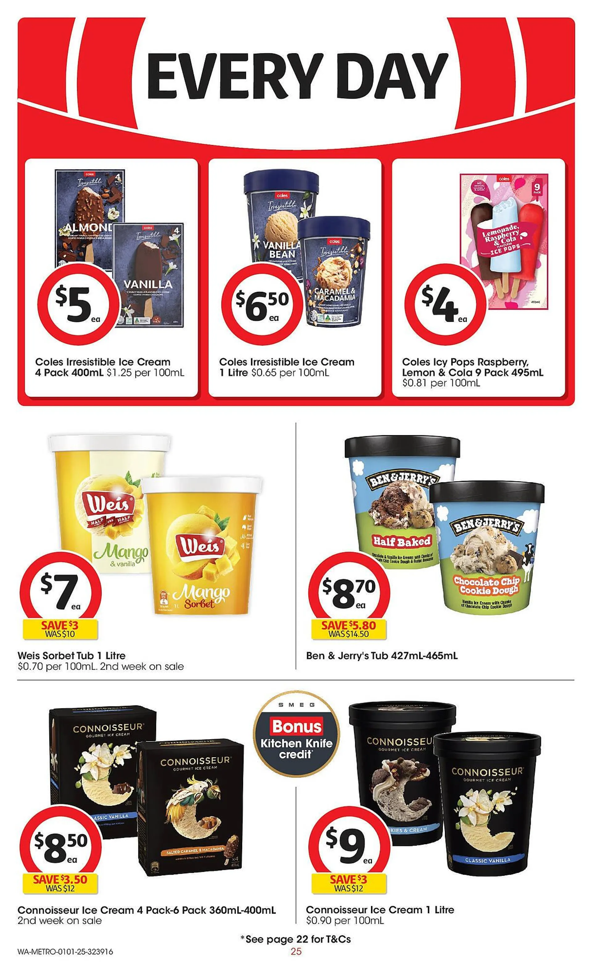 Coles catalogue - Catalogue valid from 31 December to 7 January 2025 - page 25