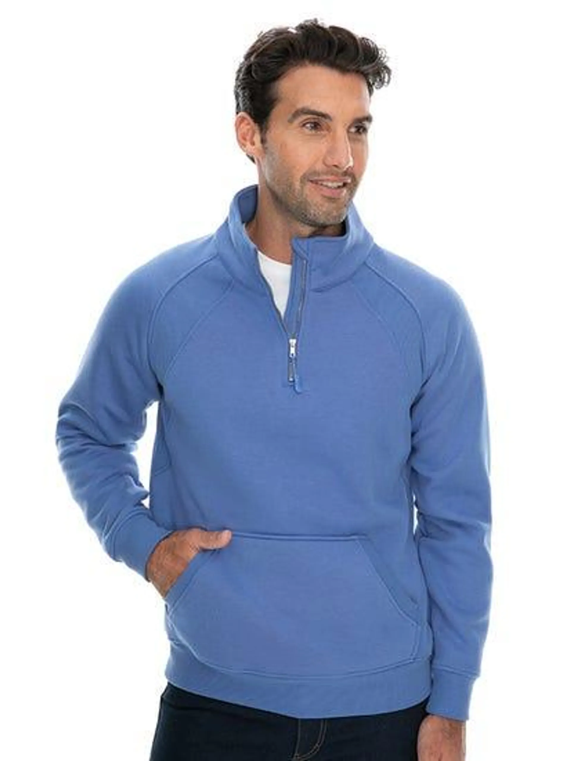 Lowes Purple 1/2 Zip Fleece Top