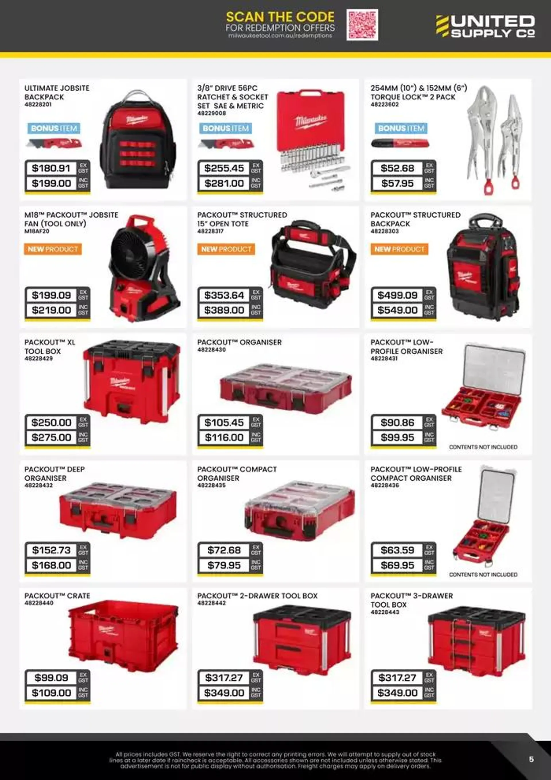 Tool Centre McKinnon Jan-Mar 2025 - Catalogue valid from 24 December to 31 March 2025 - page 5