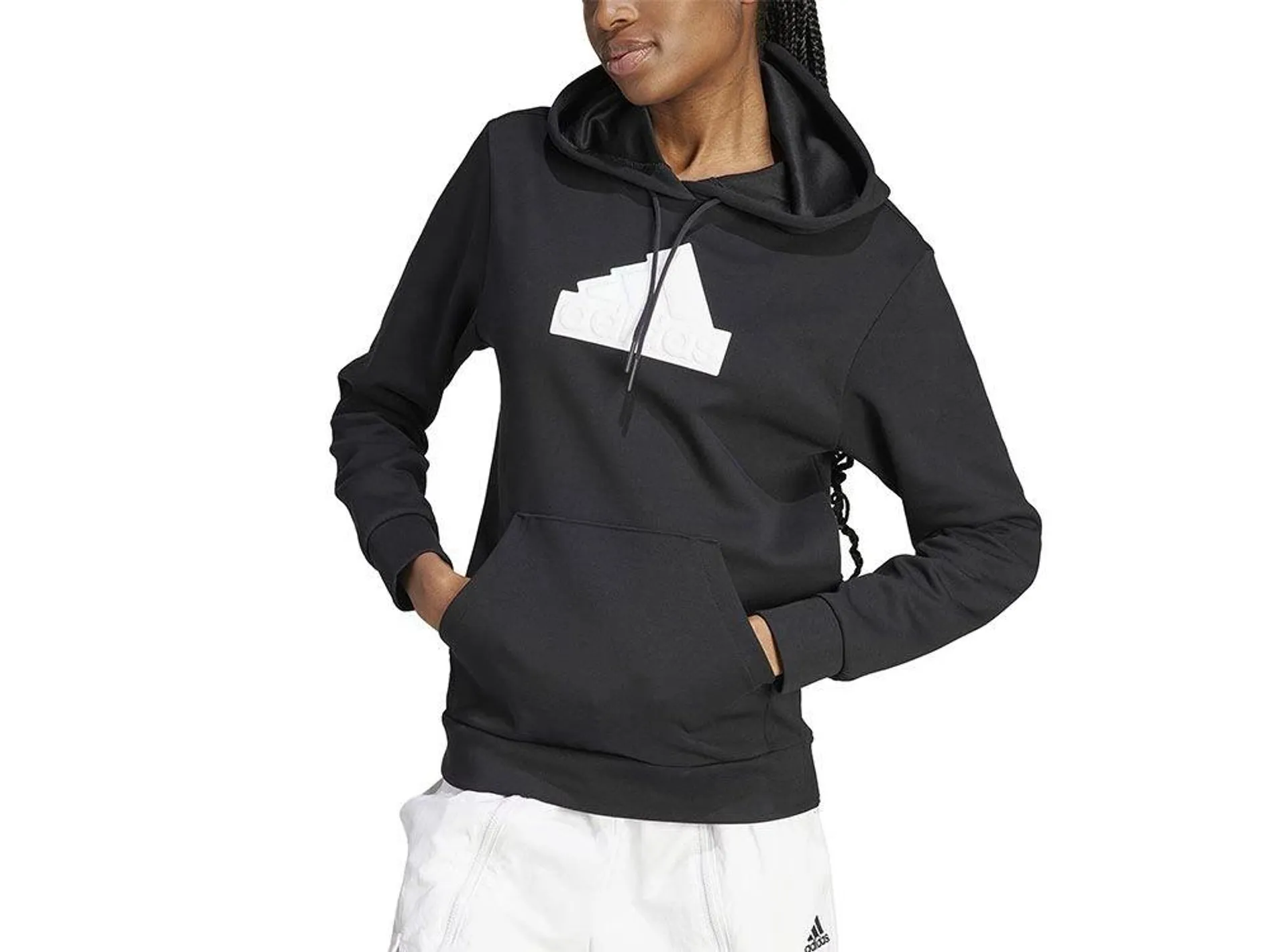 Adidas Women's Future Icons Badge of Sport Bomber Hoodie