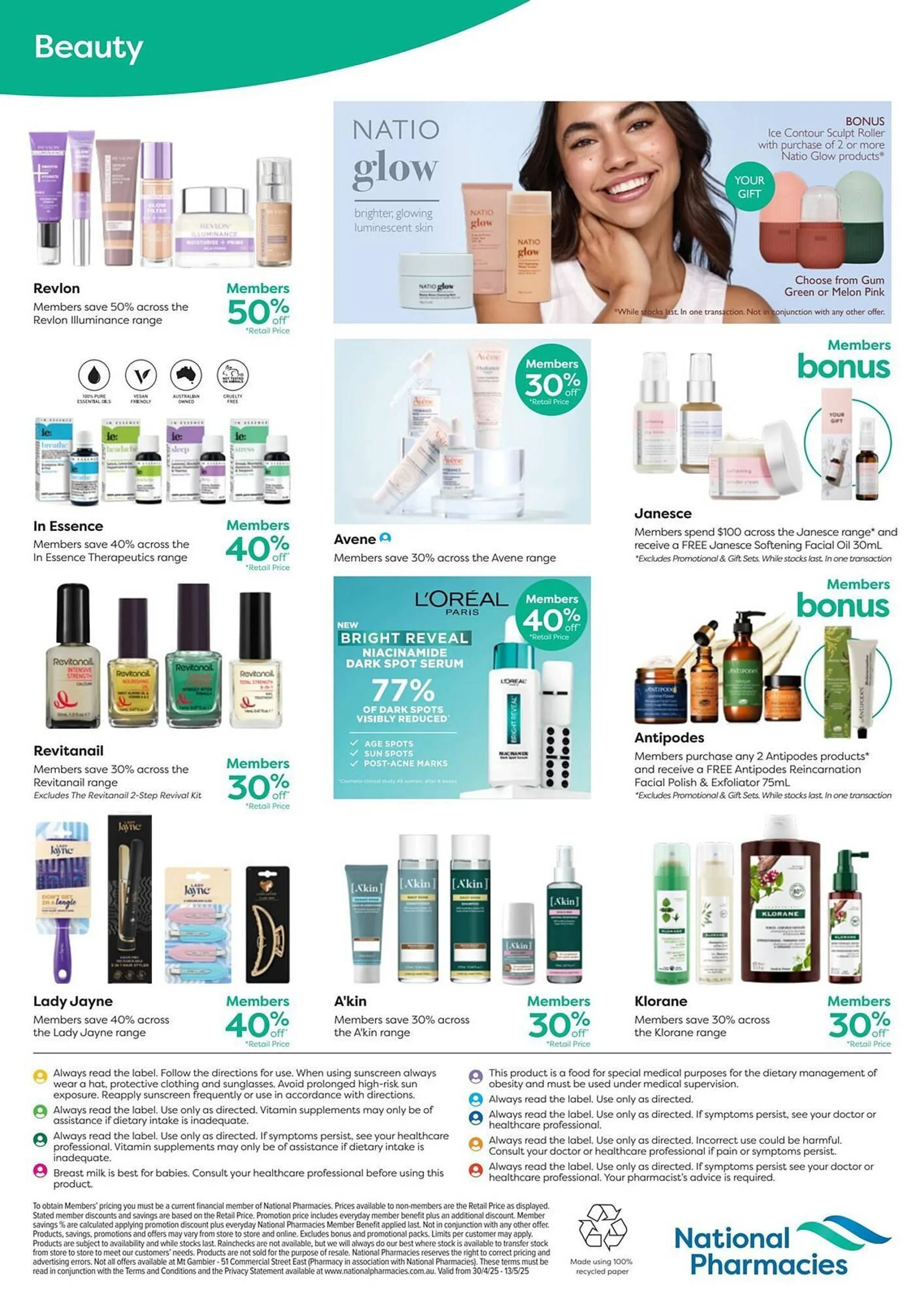 National Pharmacies catalogue - Catalogue valid from 30 April to 13 May 2025 - page 6