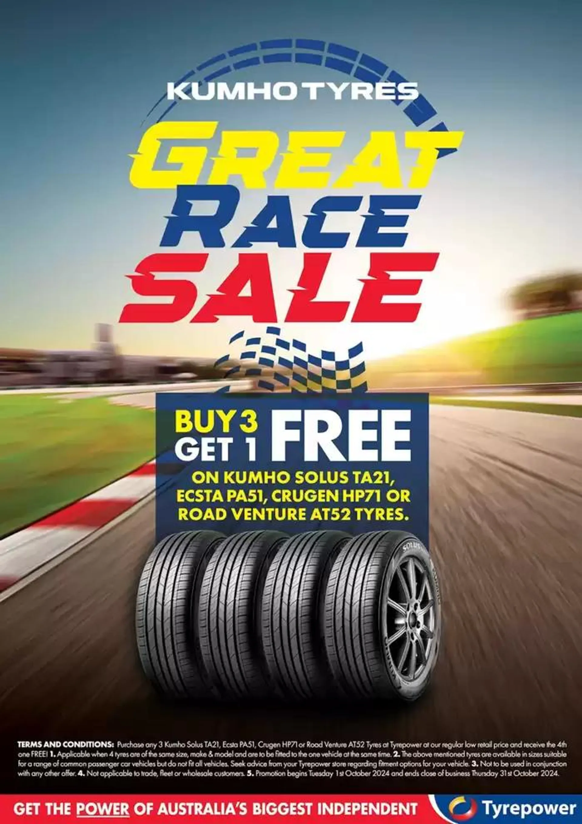 Get The Power Of Our Great Race Sale - Catalogue valid from 1 October to 31 October 2024 - page 2