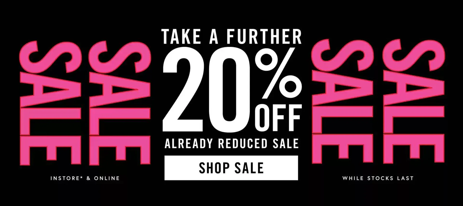 Take A Further 20% Off - 1