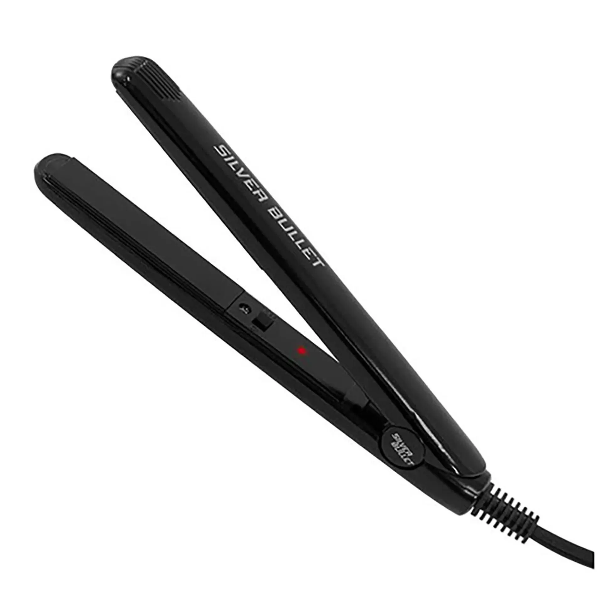 Silver Bullet Black Crystal Maxi-Mini Straightening Iron