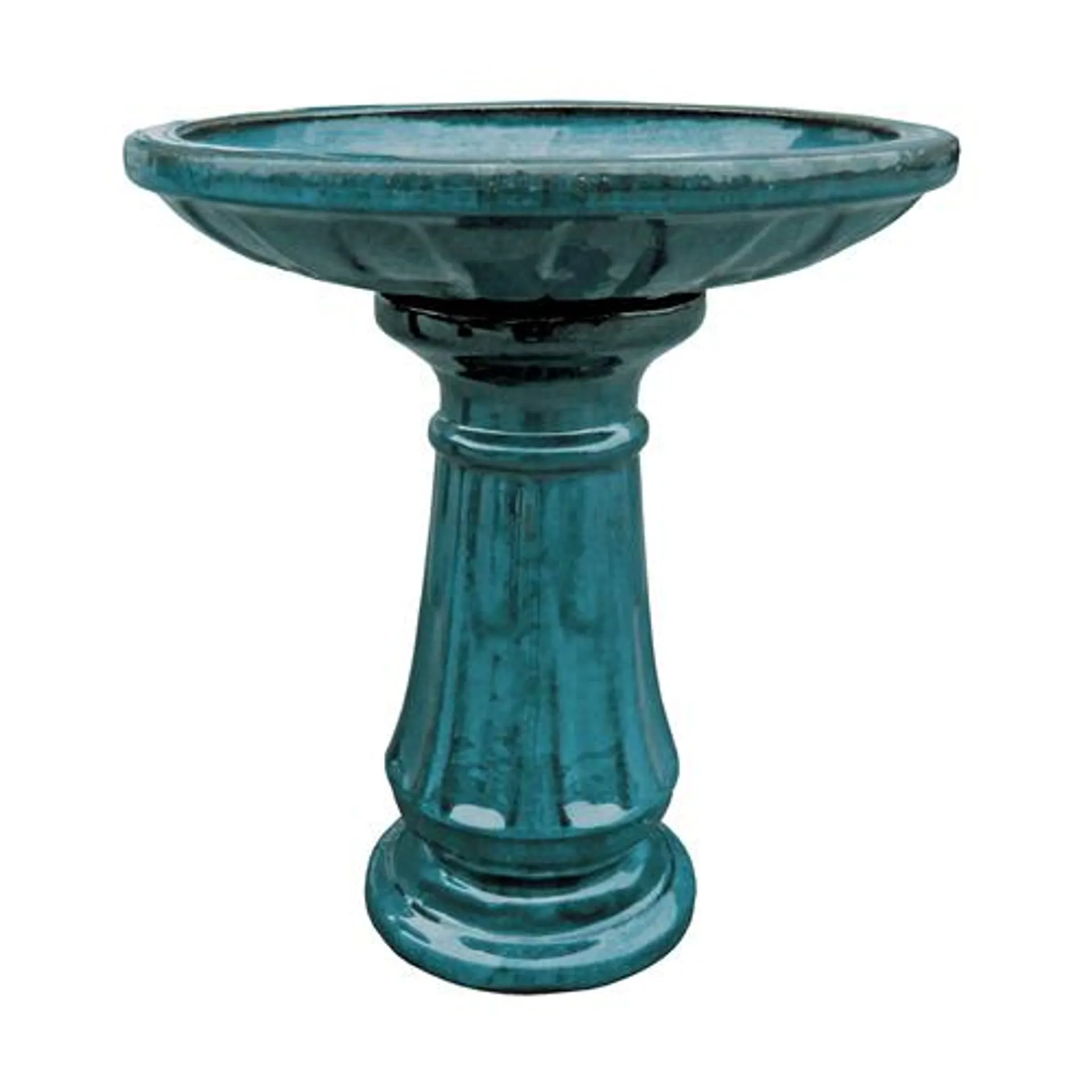 Northcote Pottery 52 x 52 x 60cm Forest Green Primo Miami Bird Bath