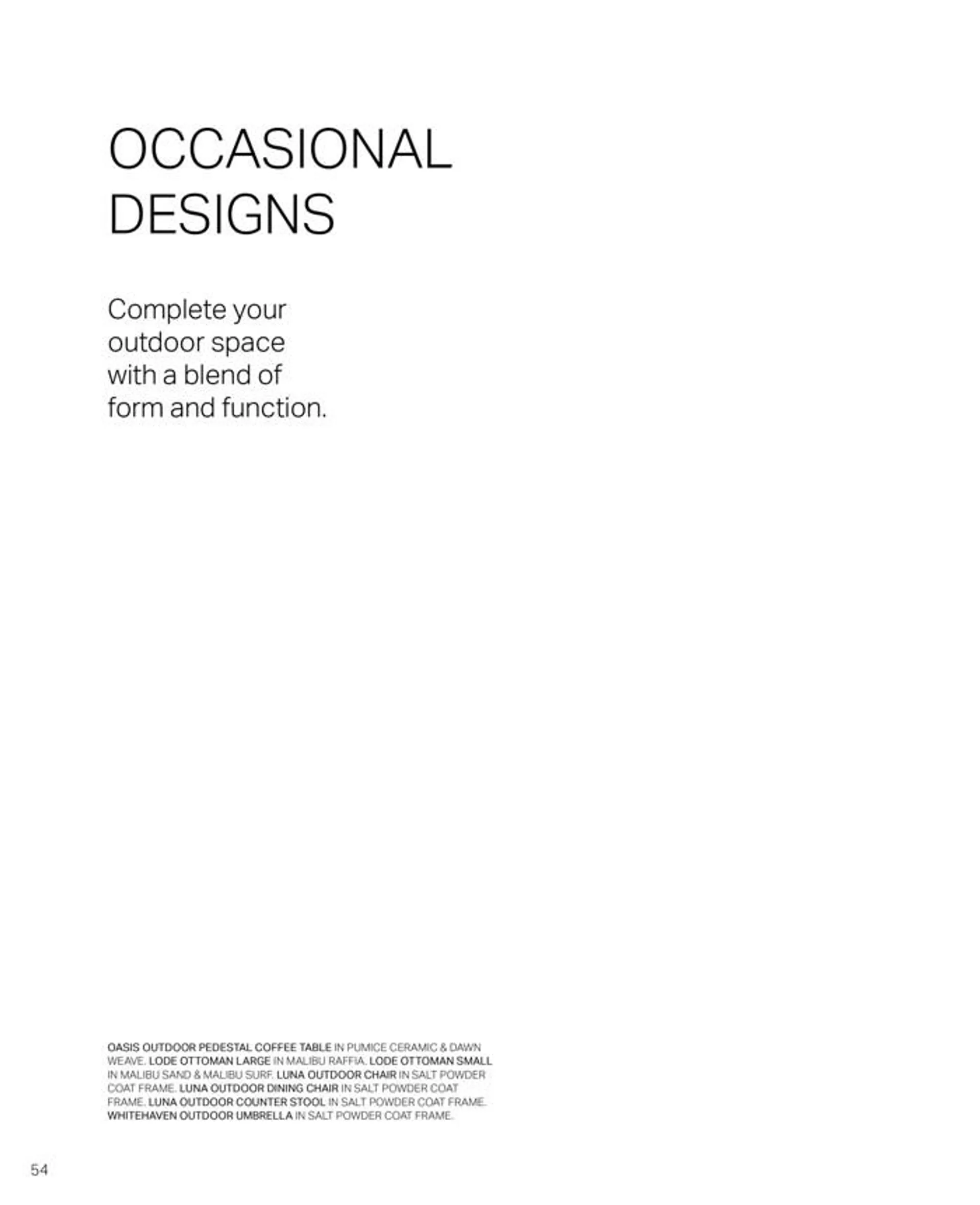 2024 Outdoor Collection - Catalogue valid from 11 September to 31 December 2024 - page 54