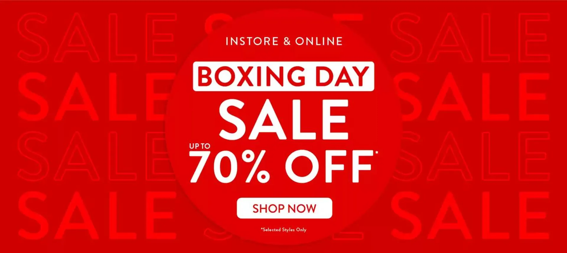 Boxing Day Sale Up To 70% Off - 1