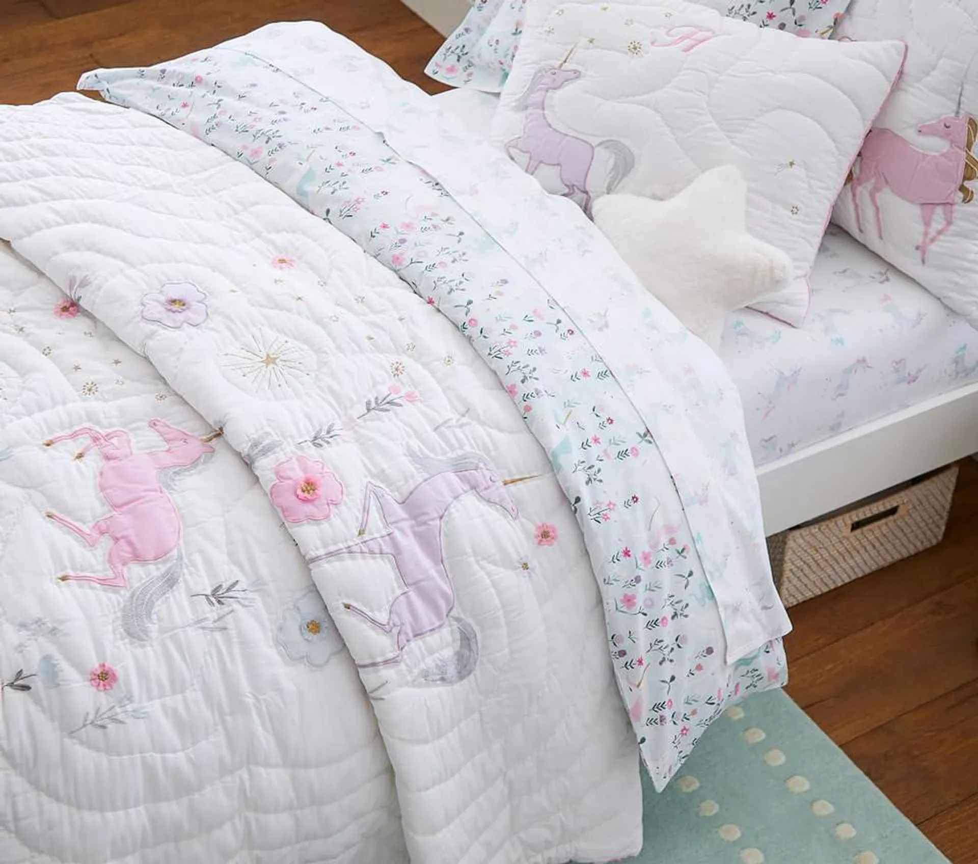 Organic Mystical Unicorn Sheet Set & Pillowcases