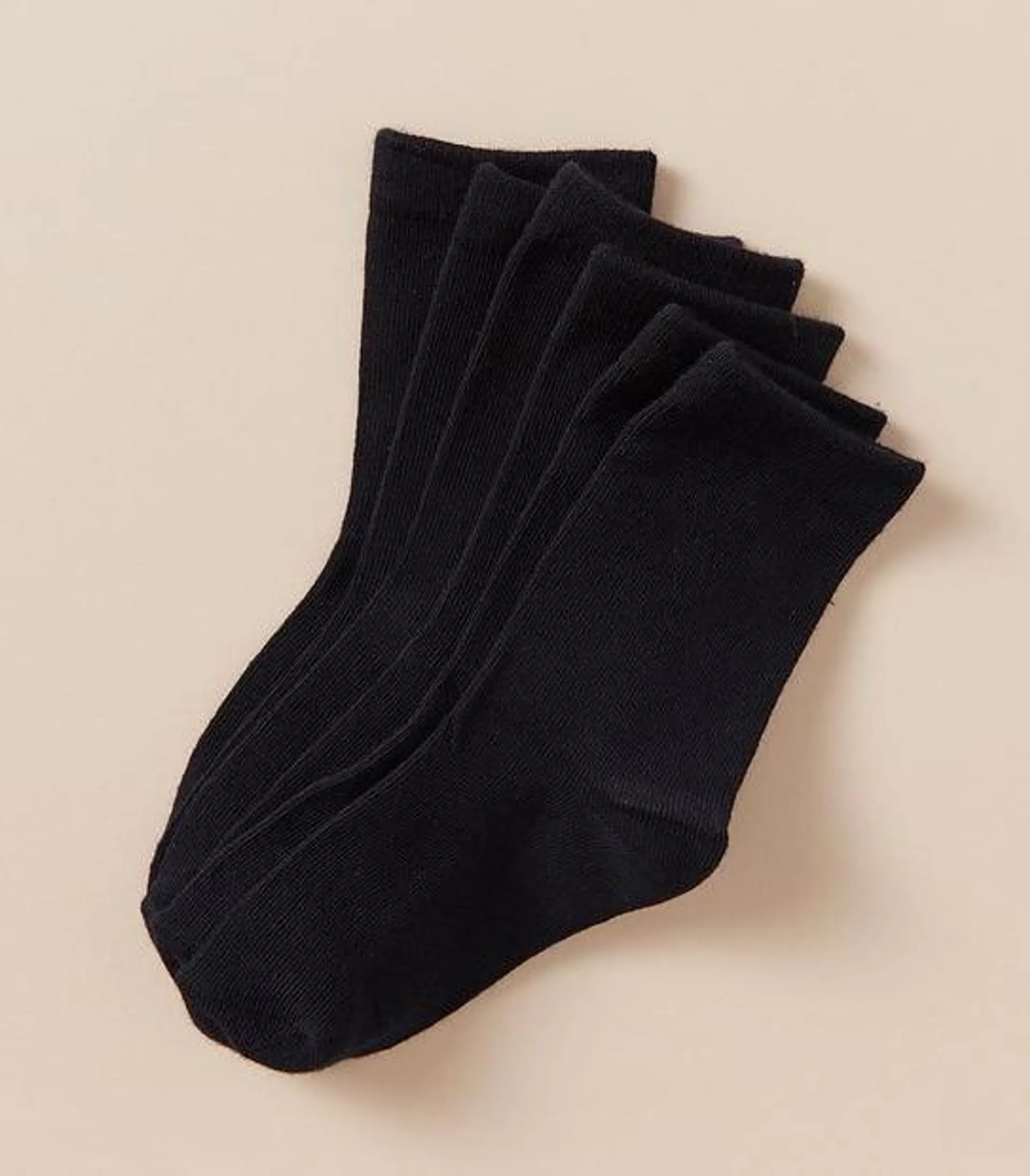 6 Pack Maxx School Crew Socks