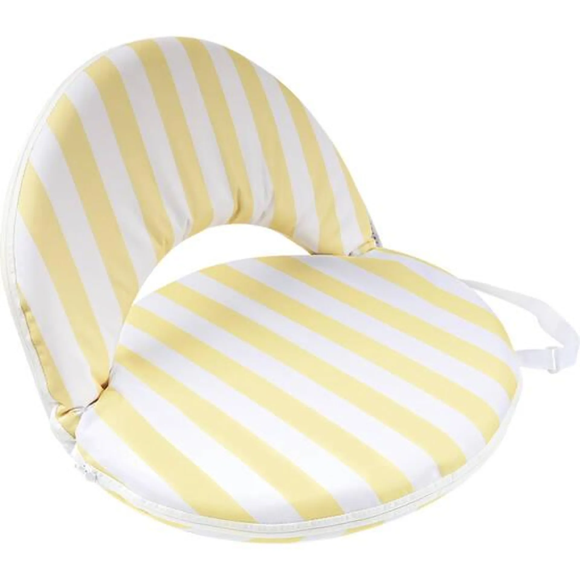 Wanderer Adjustable Beach Seat Pad Yellow Stripe