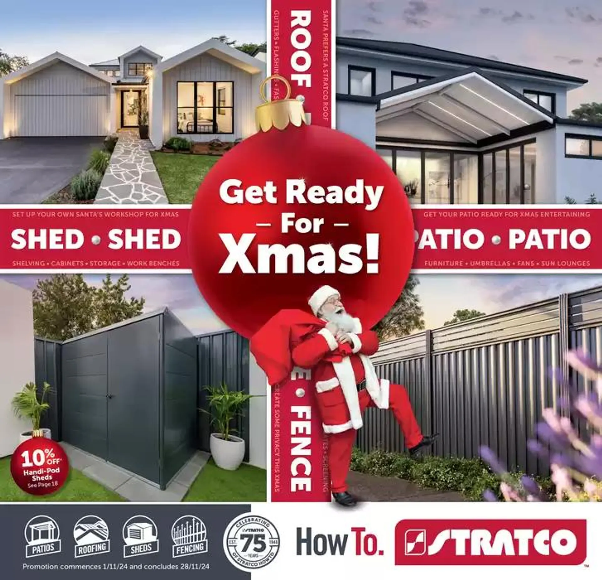 The Stratco: Get Ready For Xmas! - QLD - 1