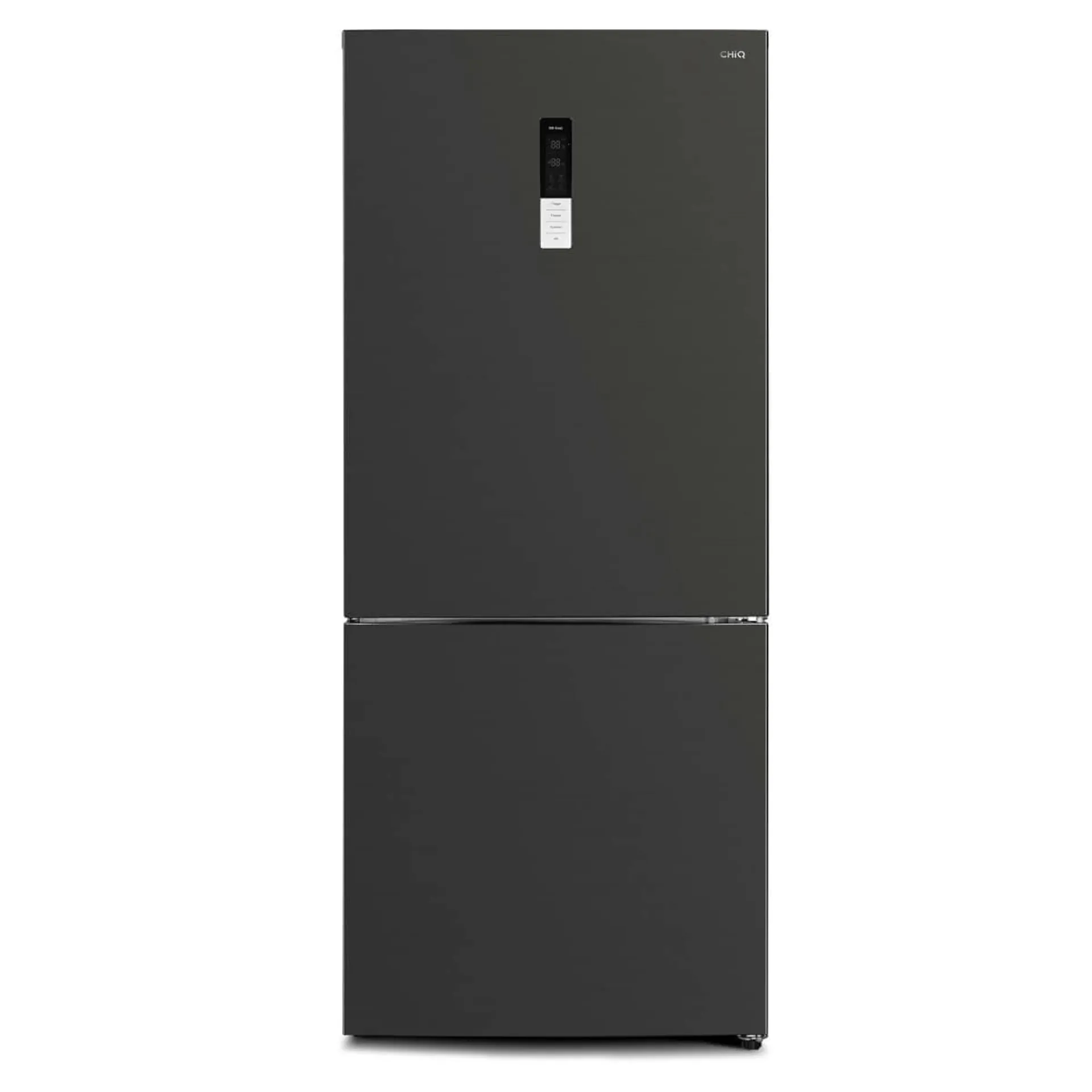 CHiQ 396L Bottom Mount Fridge Black Steel CBM395NBS