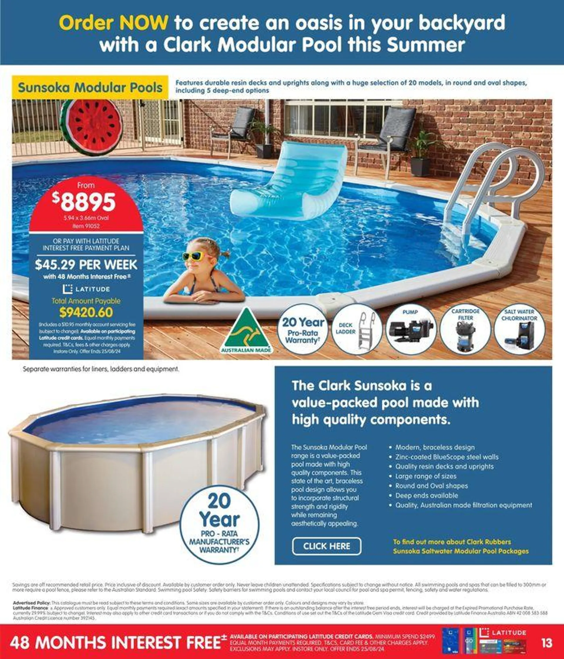 Pool August Catalogue - Catalogue valid from 6 August to 18 August 2024 - page 13