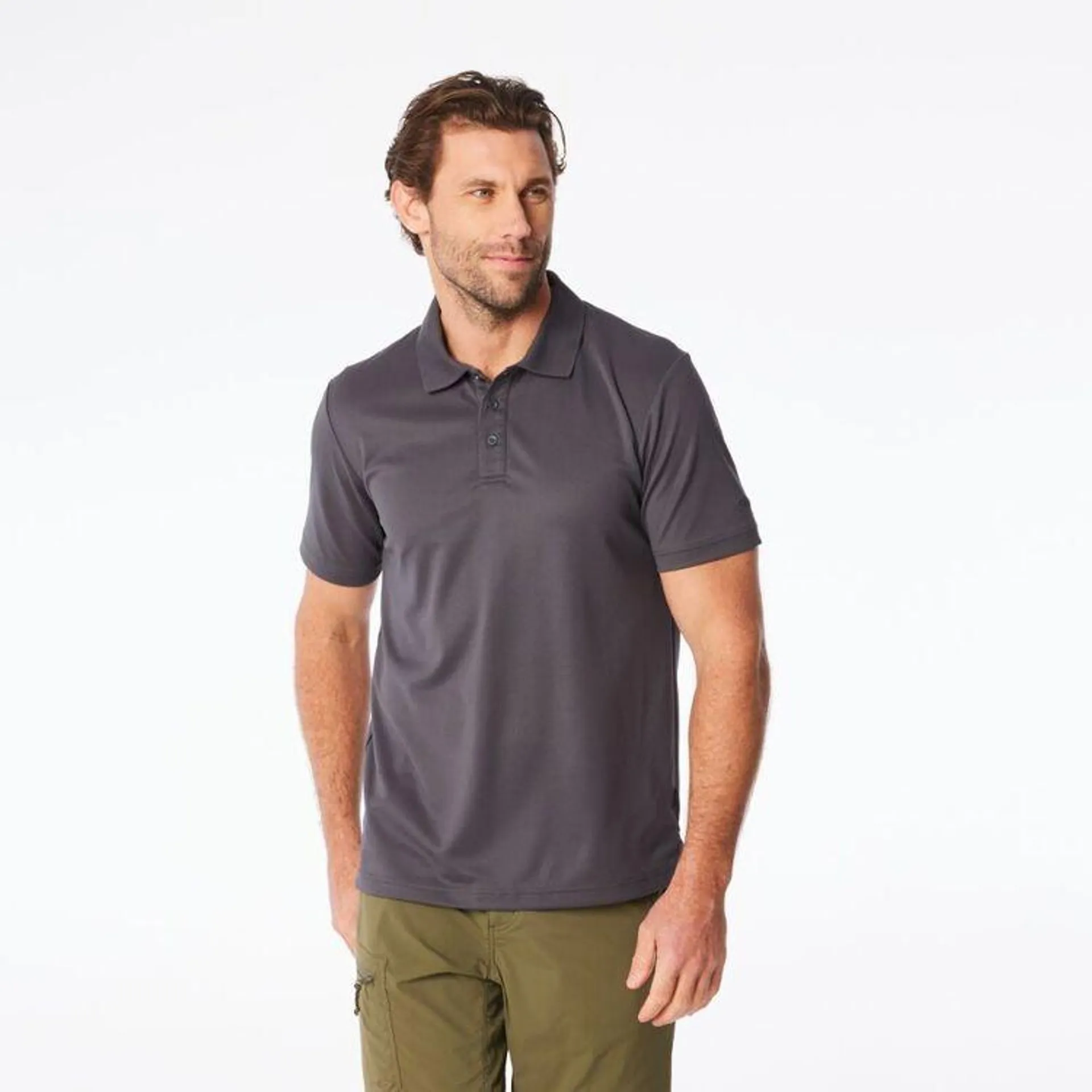 Mountain Designs Men's Volt II Polo Charcoal