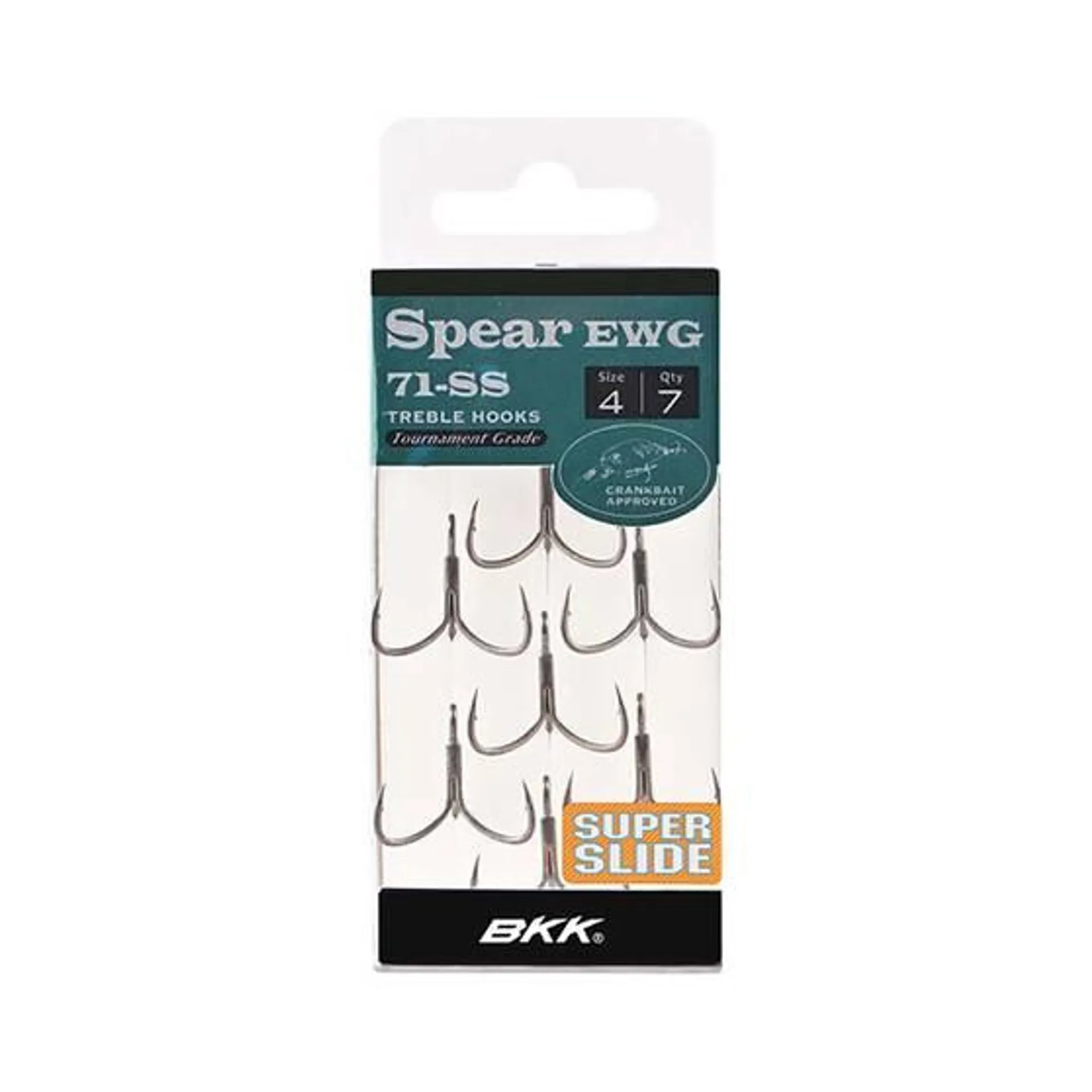 BKK Spear EWG-71 SS Trebles