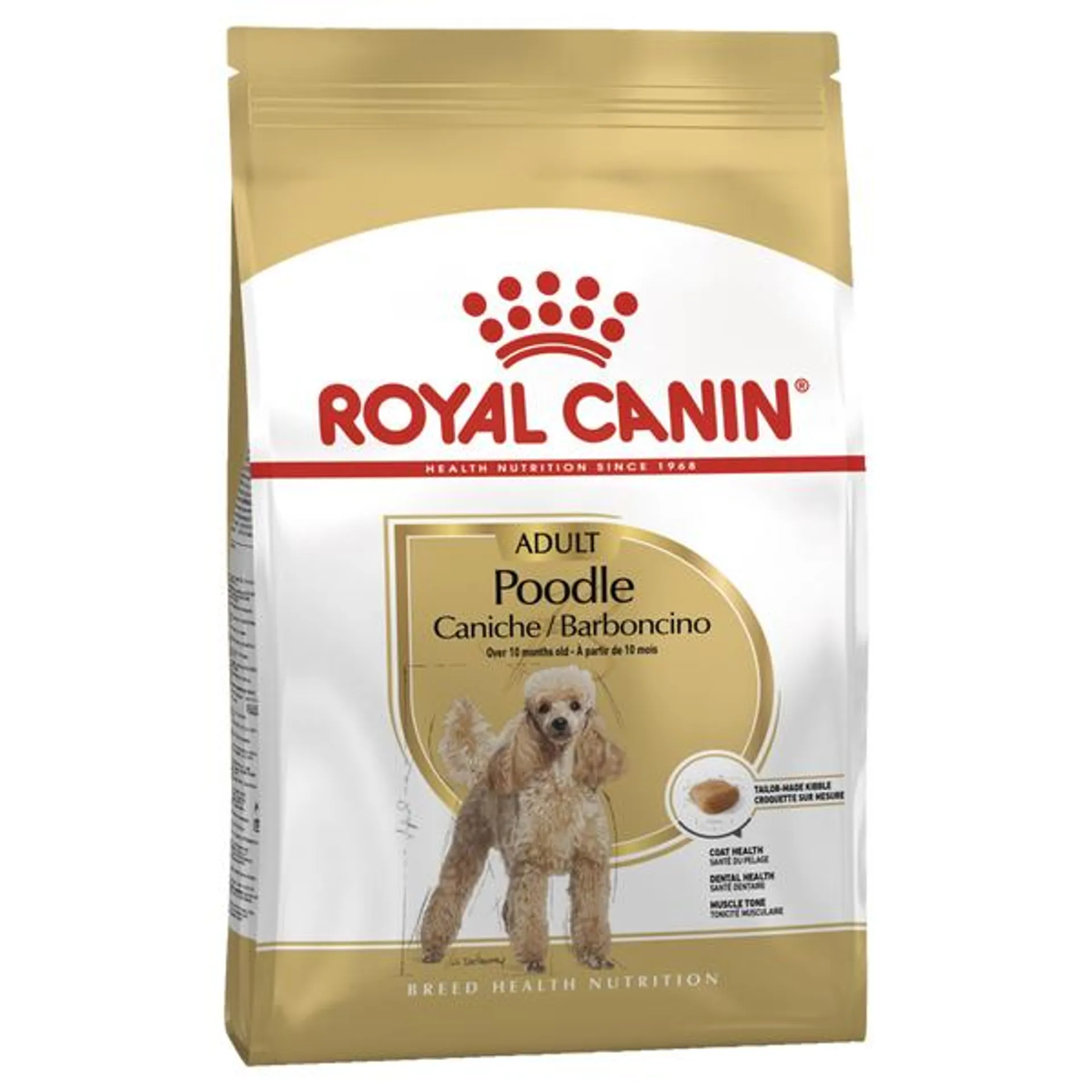 Royal Canin - Poodle Breed Adult Dog Dry Food (1.5kg)