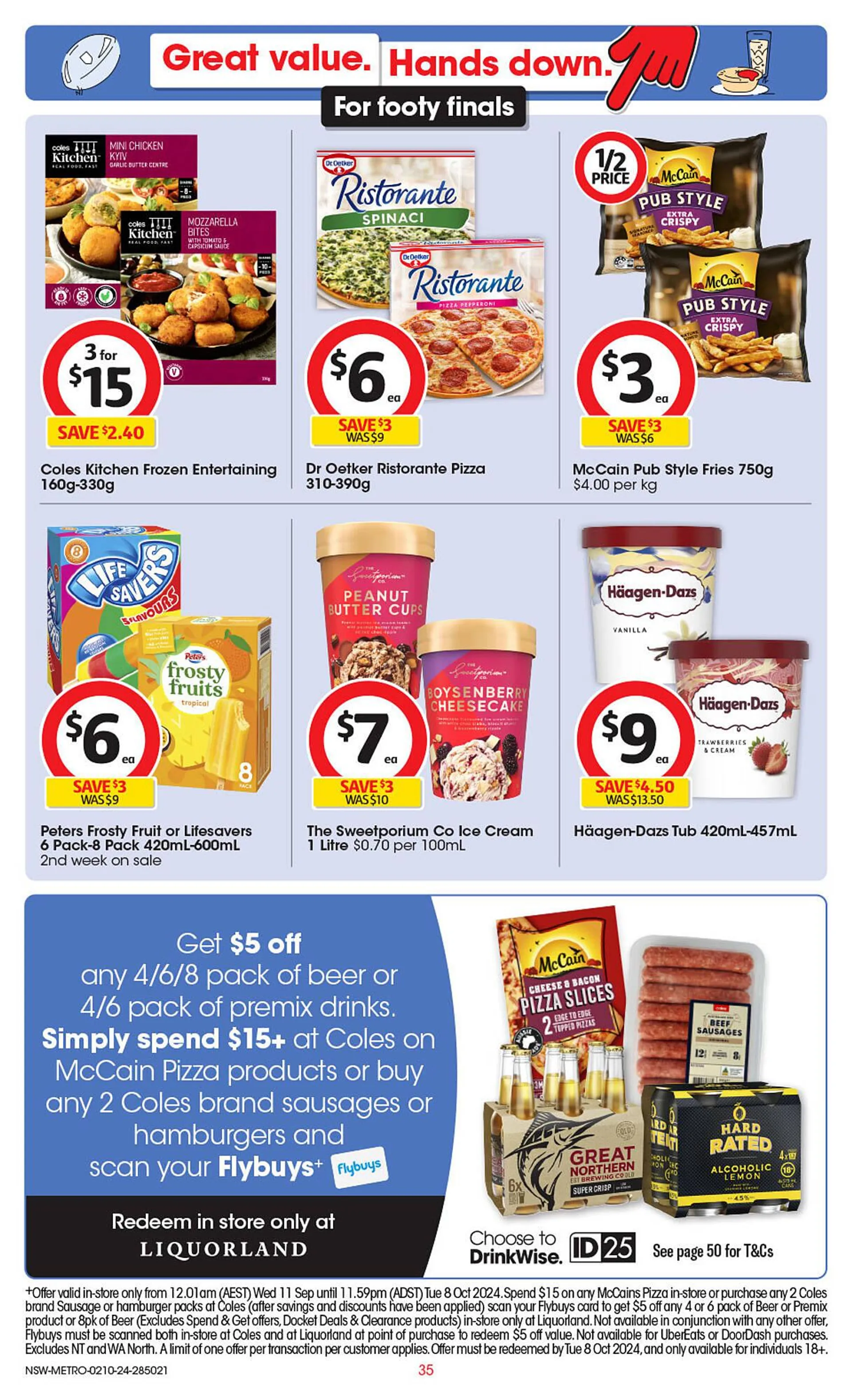 Coles catalogue - Catalogue valid from 2 October to 8 October 2024 - page 36