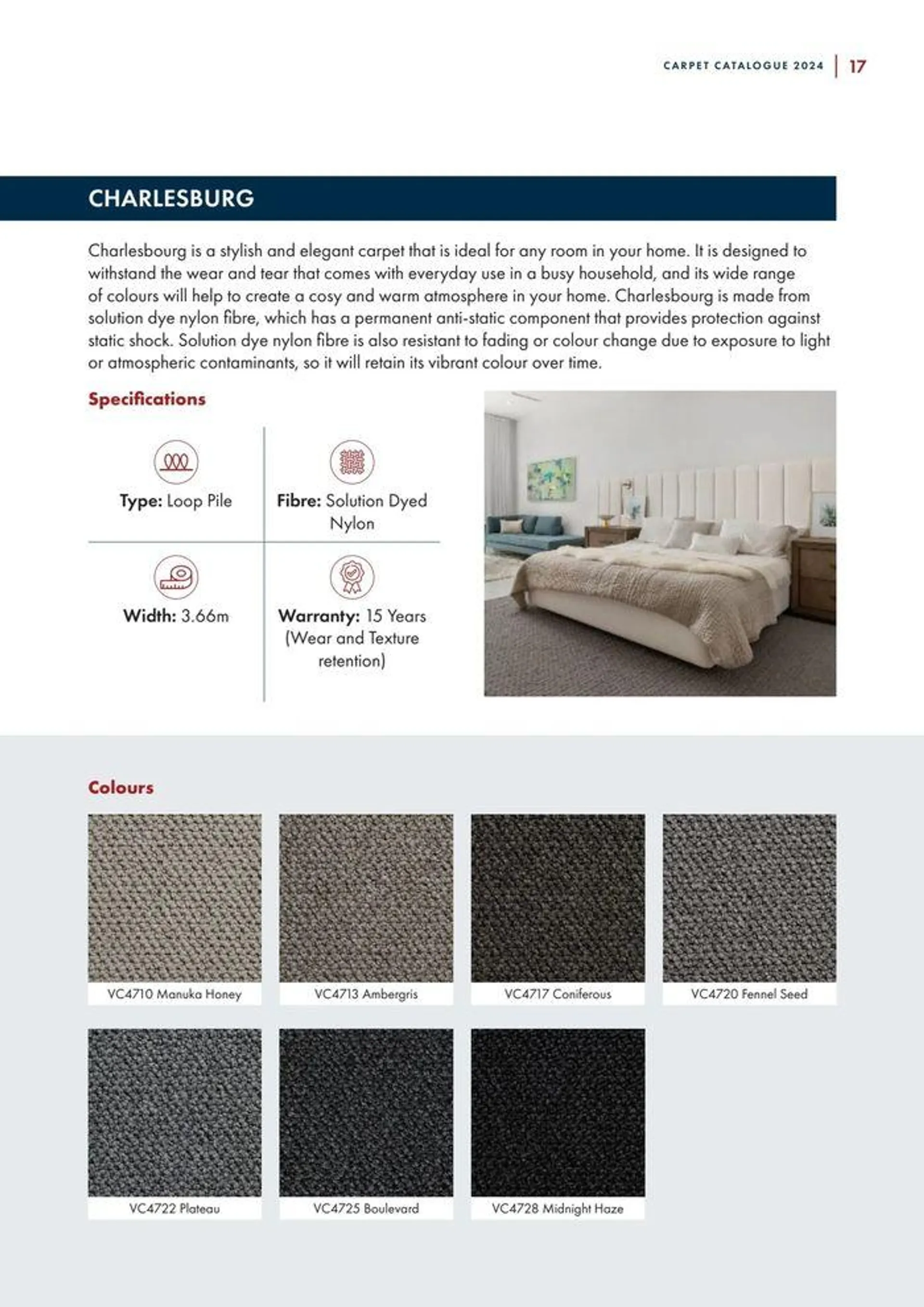 Carpet Catalogue - Catalogue valid from 24 September to 31 December 2024 - page 17