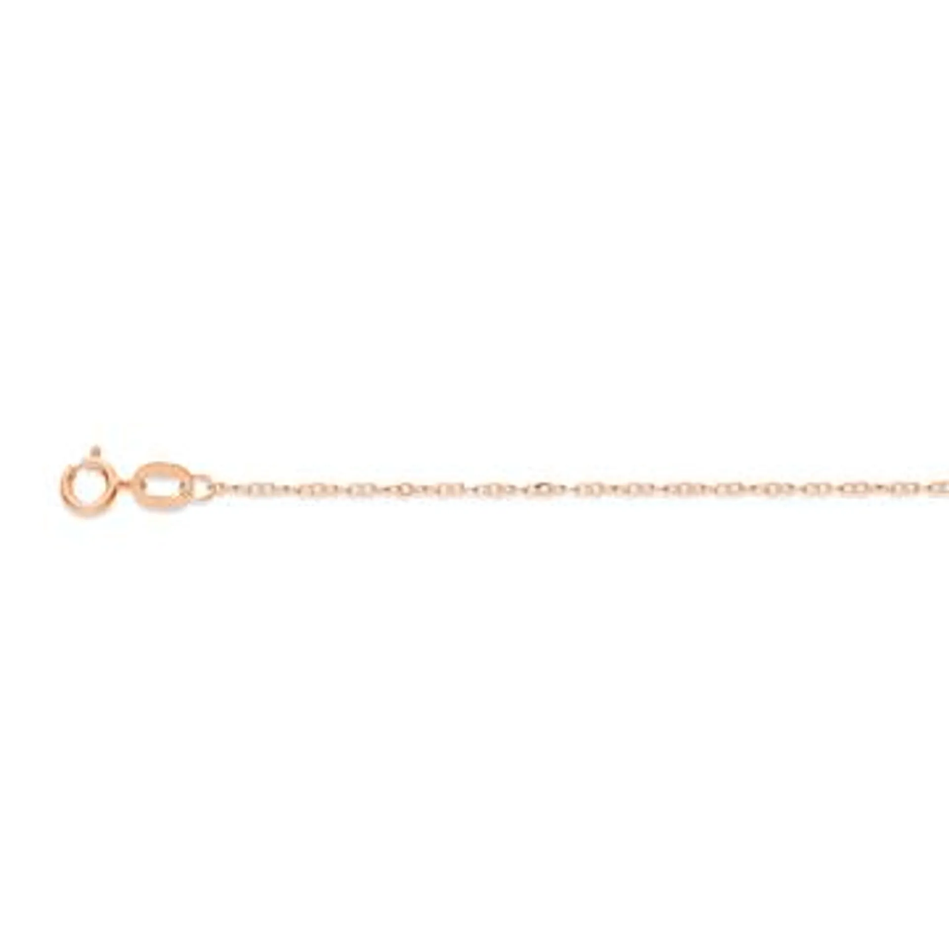 9ct Rose Gold 50cm Twisted Cable Chain