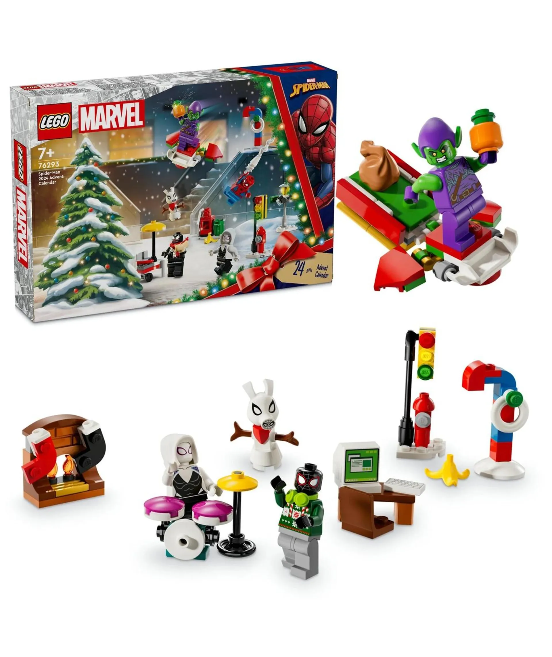 LEGO® Super Heroes Spider-Man 2024 Advent Calendar 76293