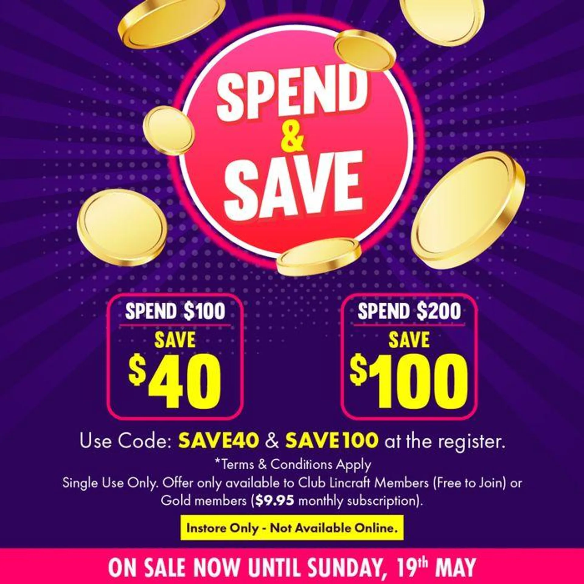 Spend & Save - 1