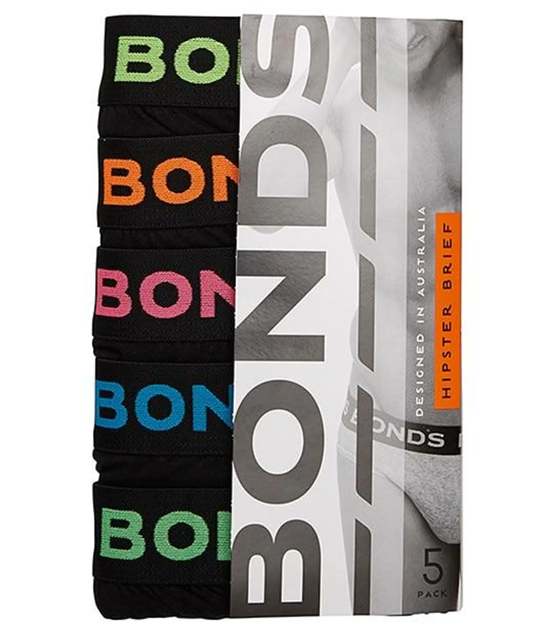 Bonds 5 Pack Hipster Briefs; Style: M8DMTX