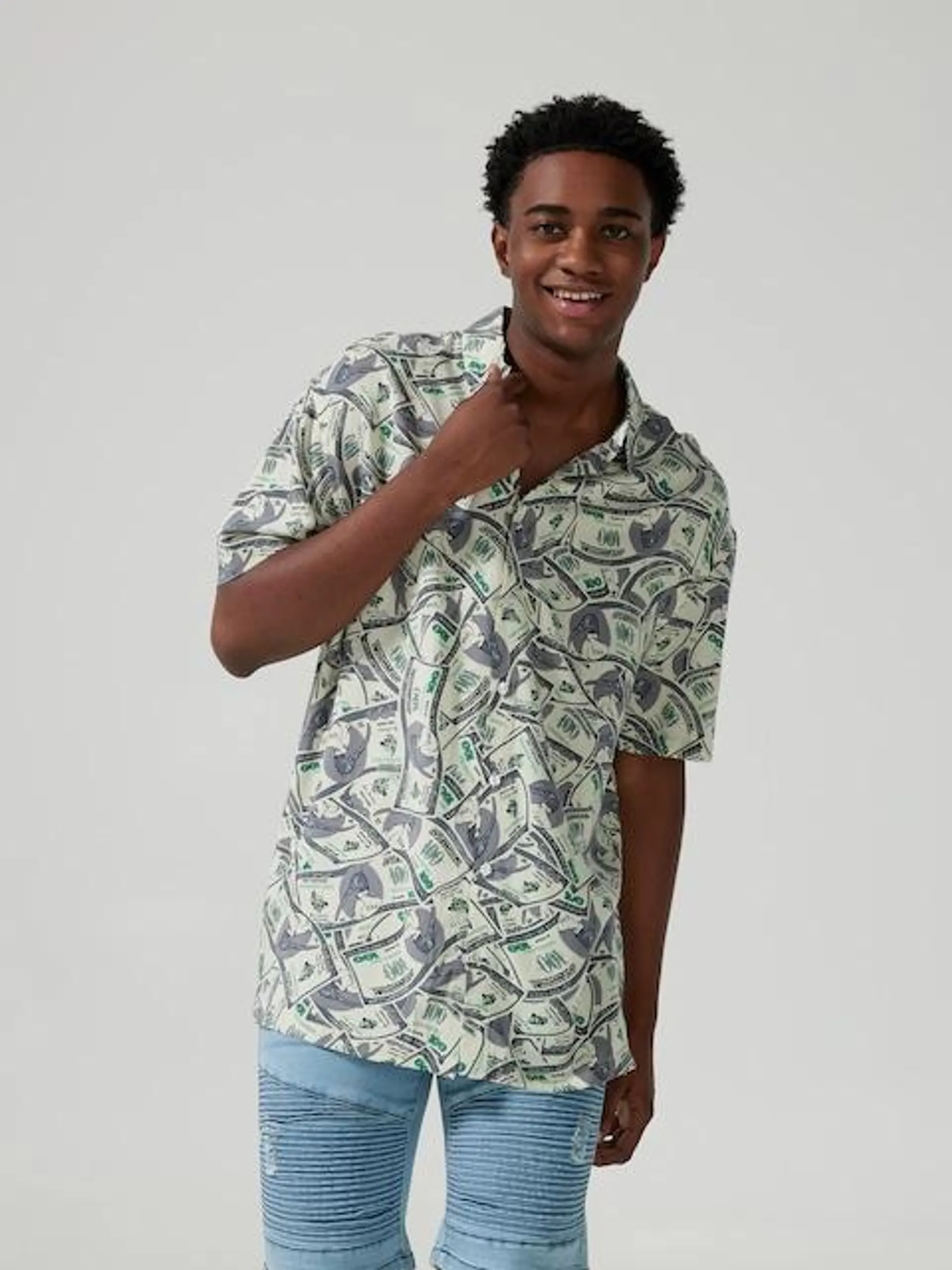 Novelty Money Resort Shirt