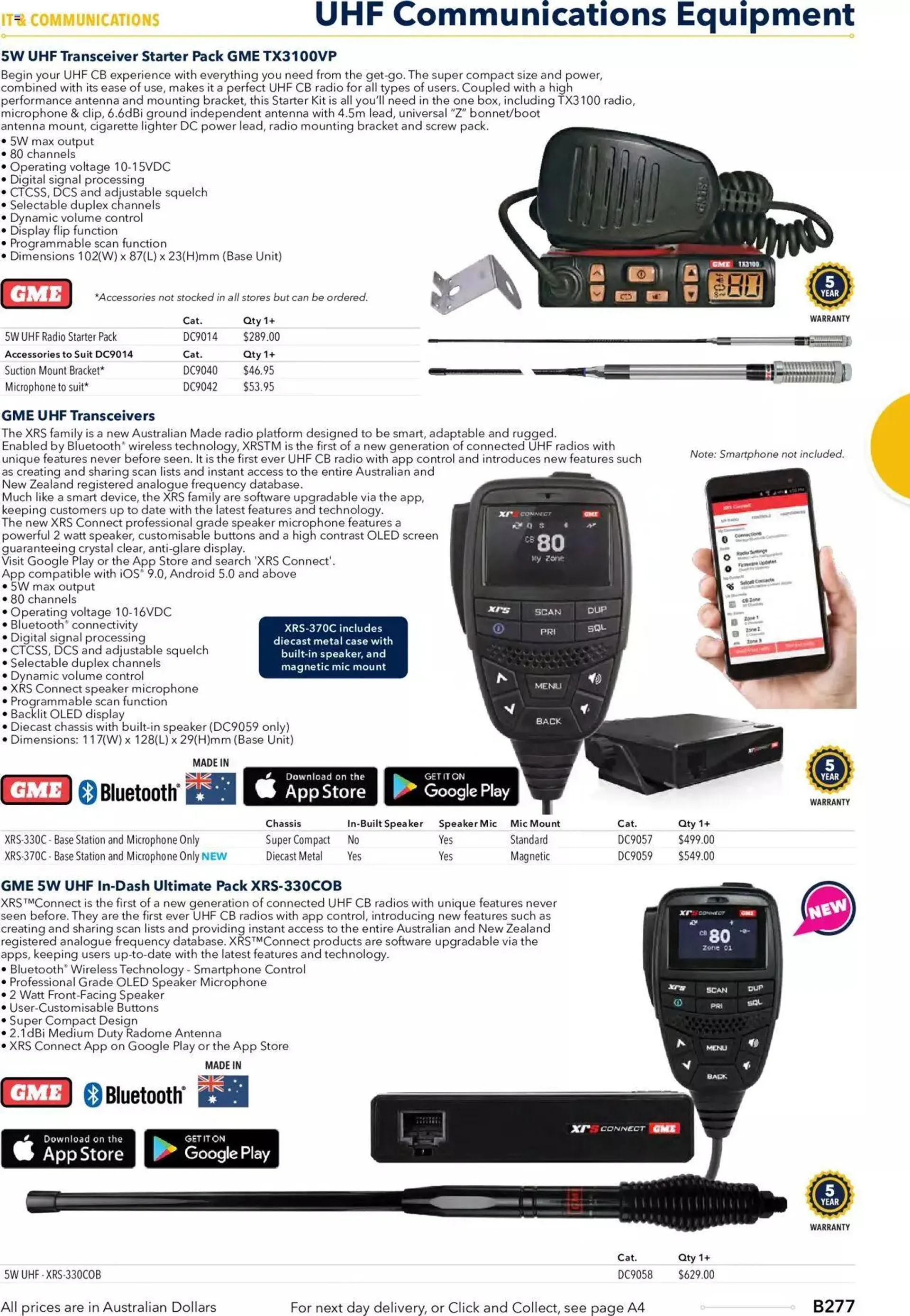 Jaycar Annual Engineering & Scientific Catalogue - Catalogue valid from 27 October to 31 December 2024 - page 277