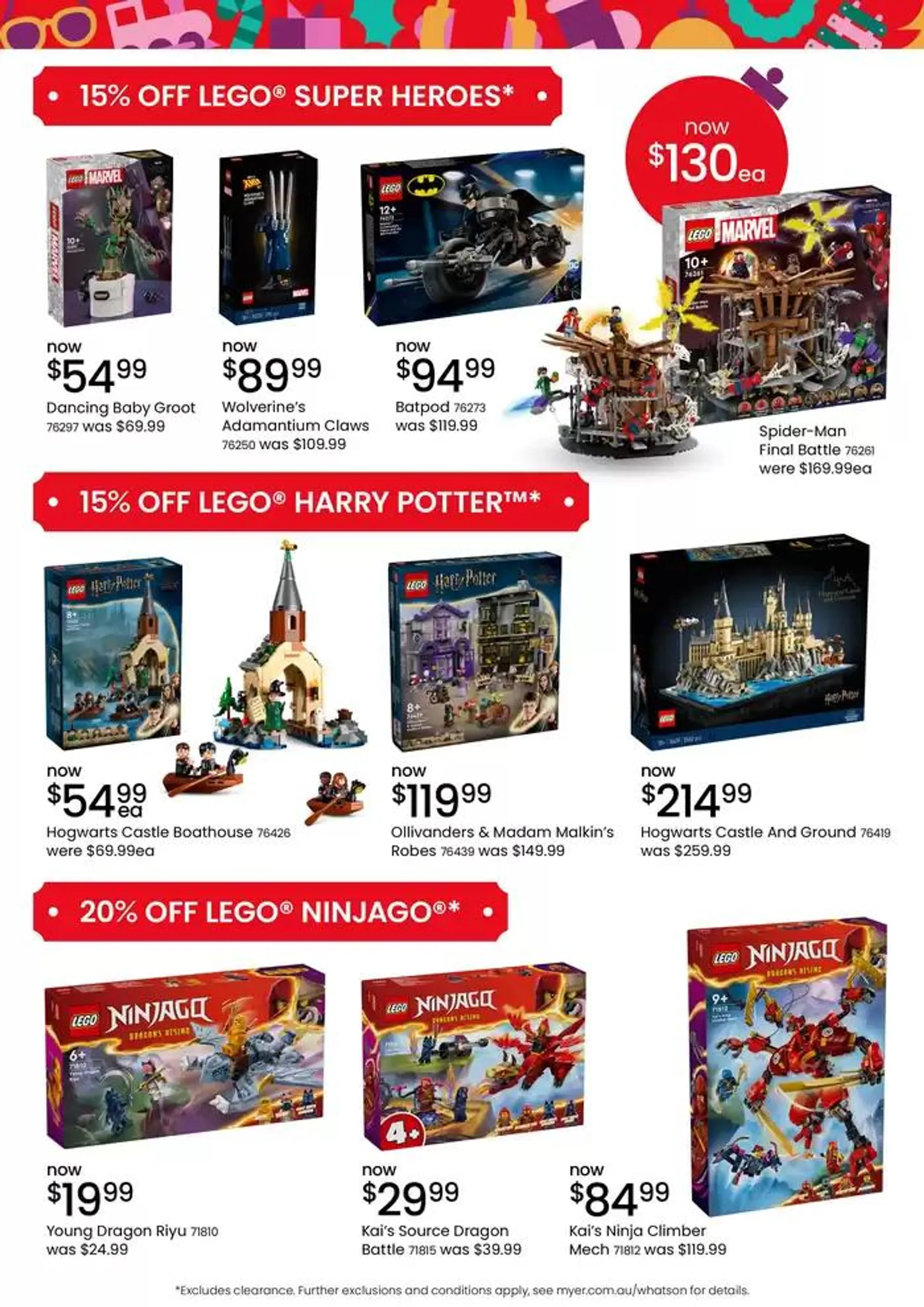 Myer Christmas Toys - Catalogue valid from 18 November to 24 December 2024 - page 18