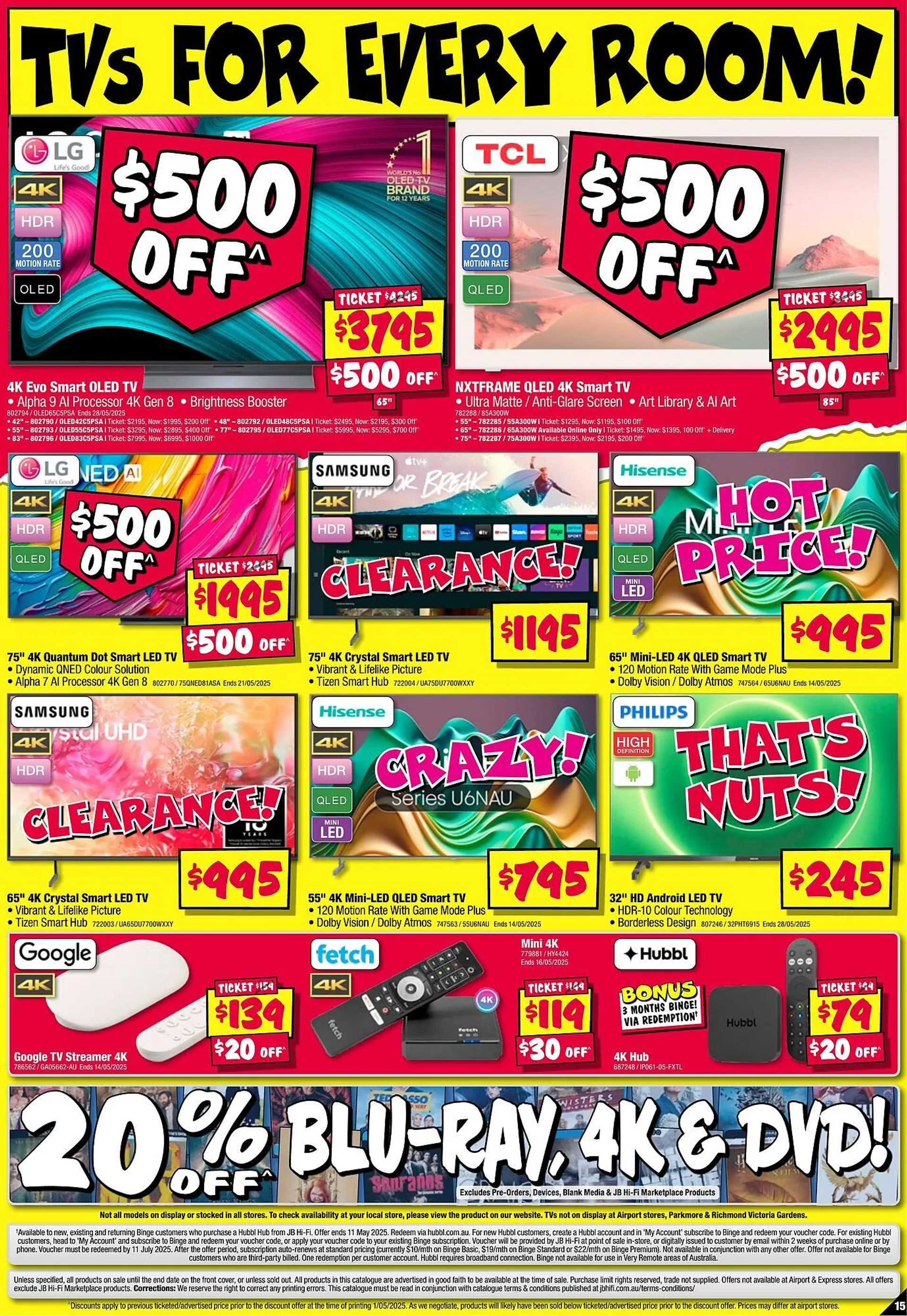 JB Hi-Fi catalogue - Catalogue valid from 1 May to 31 May 2025 - page 15