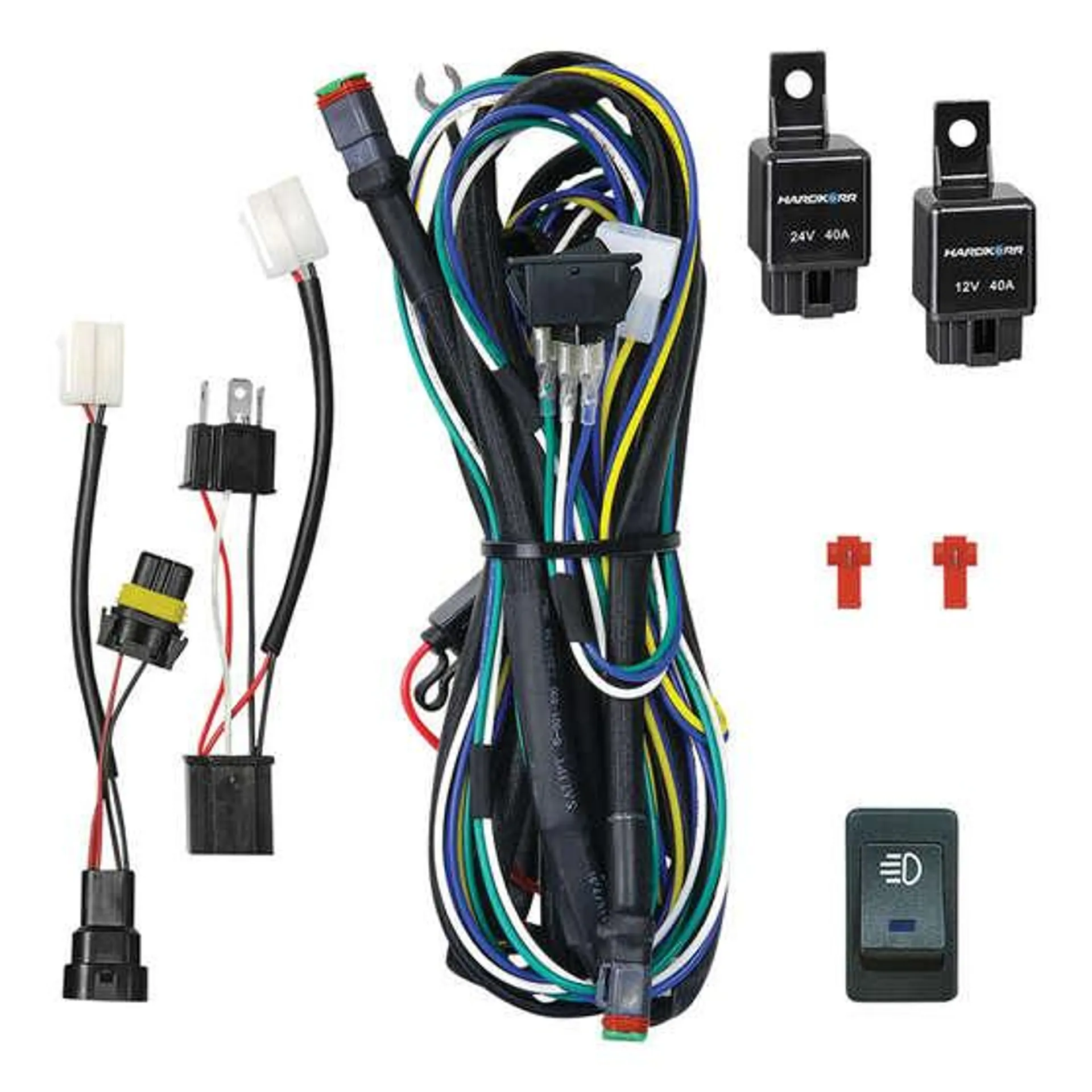 Hardkorr Dual Output Wiring Harness