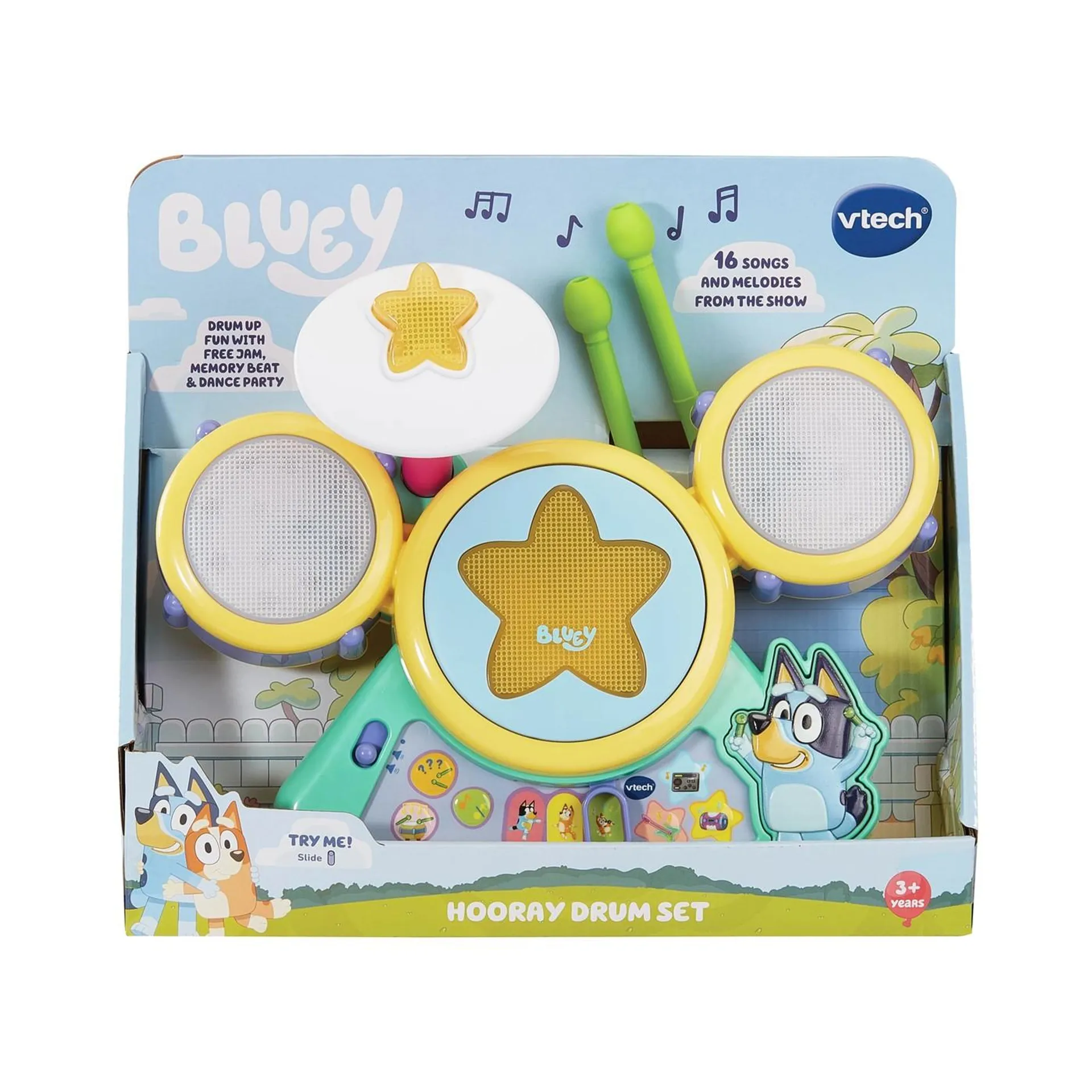 VTech Bluey Hooray Drum Set