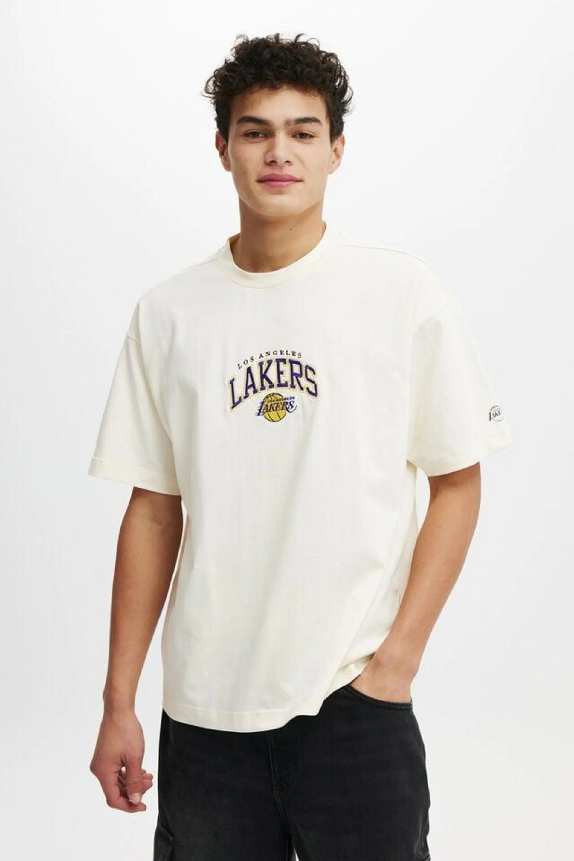 NBA LA Lakers Box Fit T-Shirt