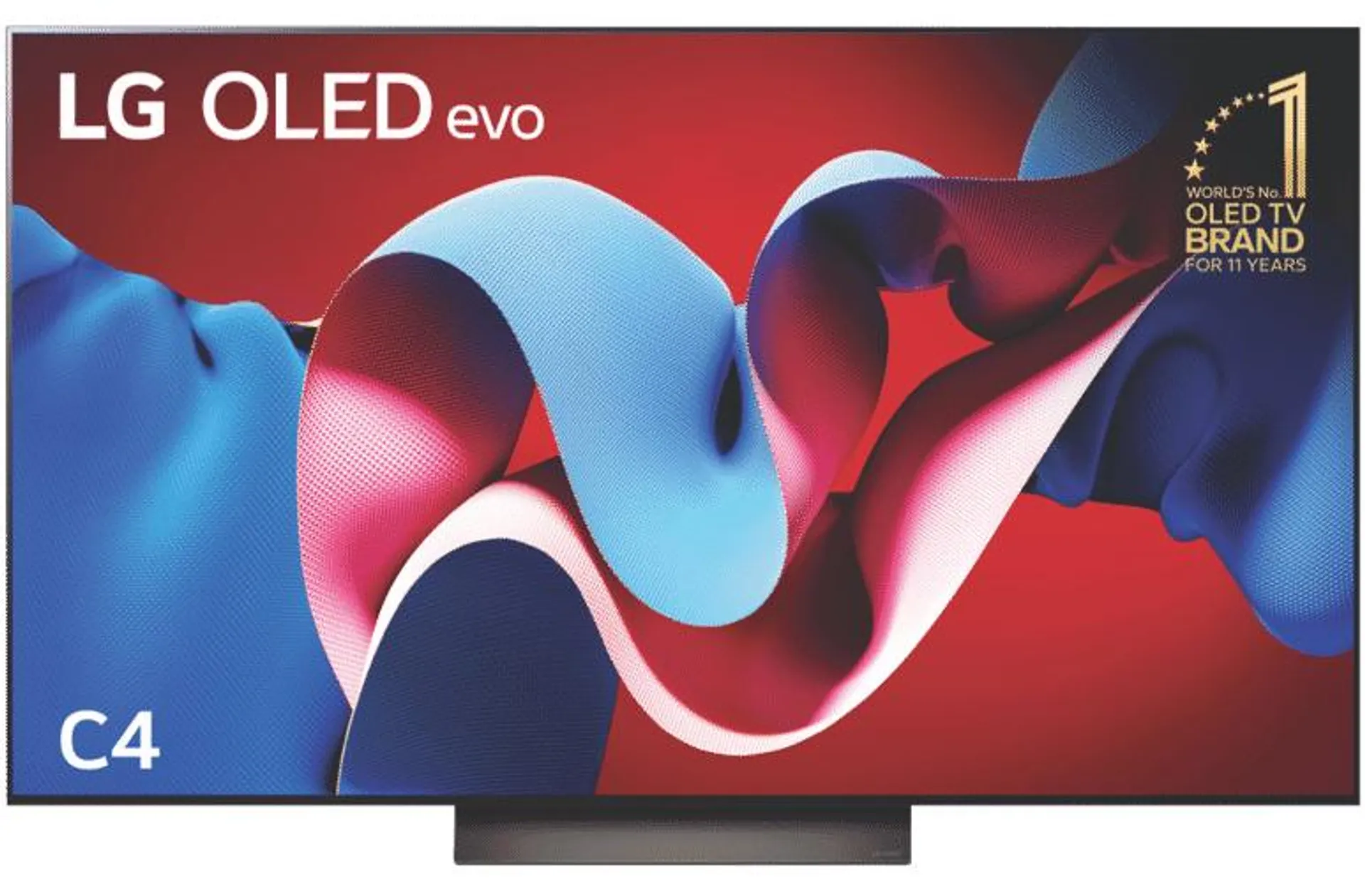 LG 55" OLED 4K EVO C4 Smart TV 24