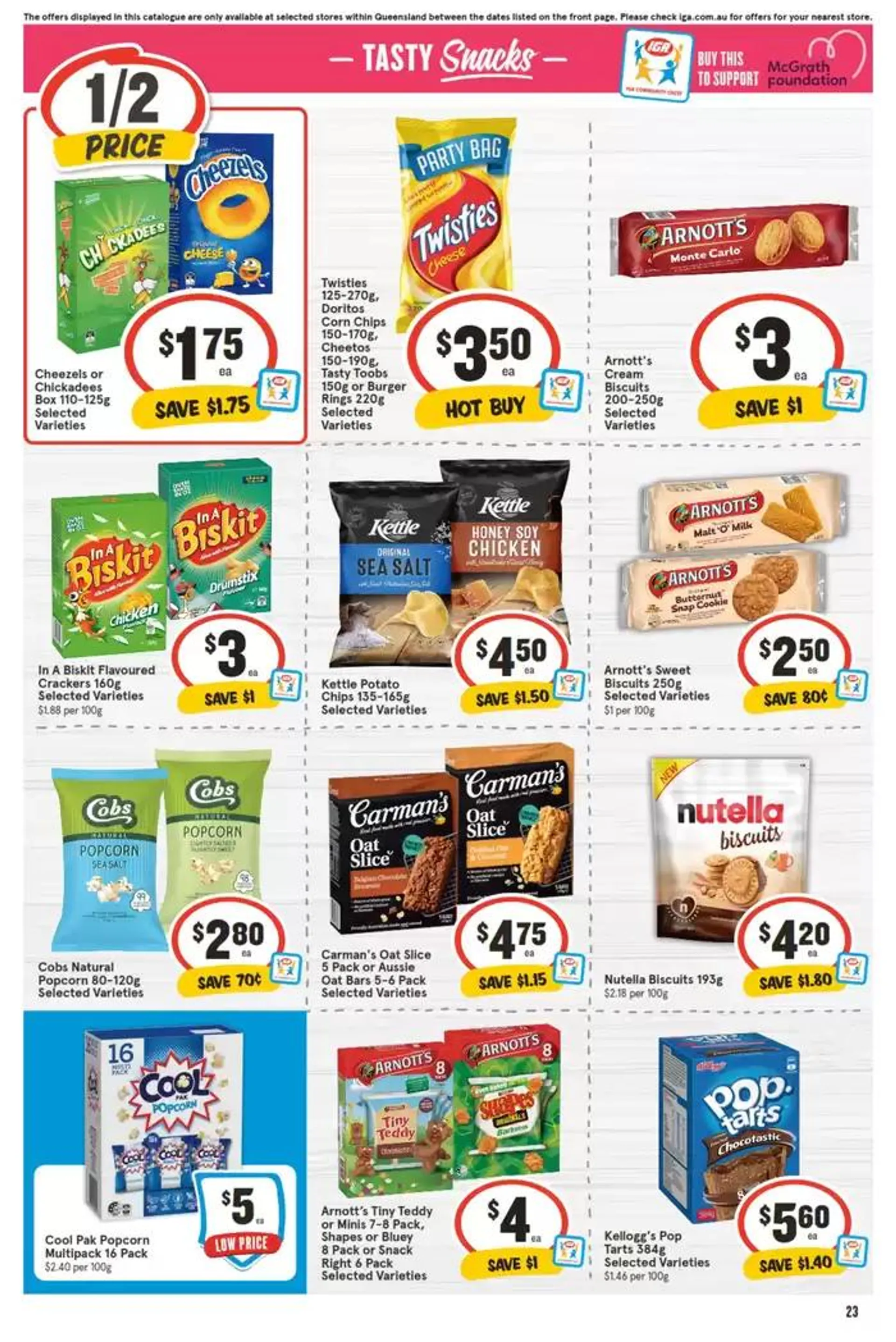 IGA - 1/2 Price - 23/10 - Catalogue valid from 23 October to 29 October 2024 - page 23