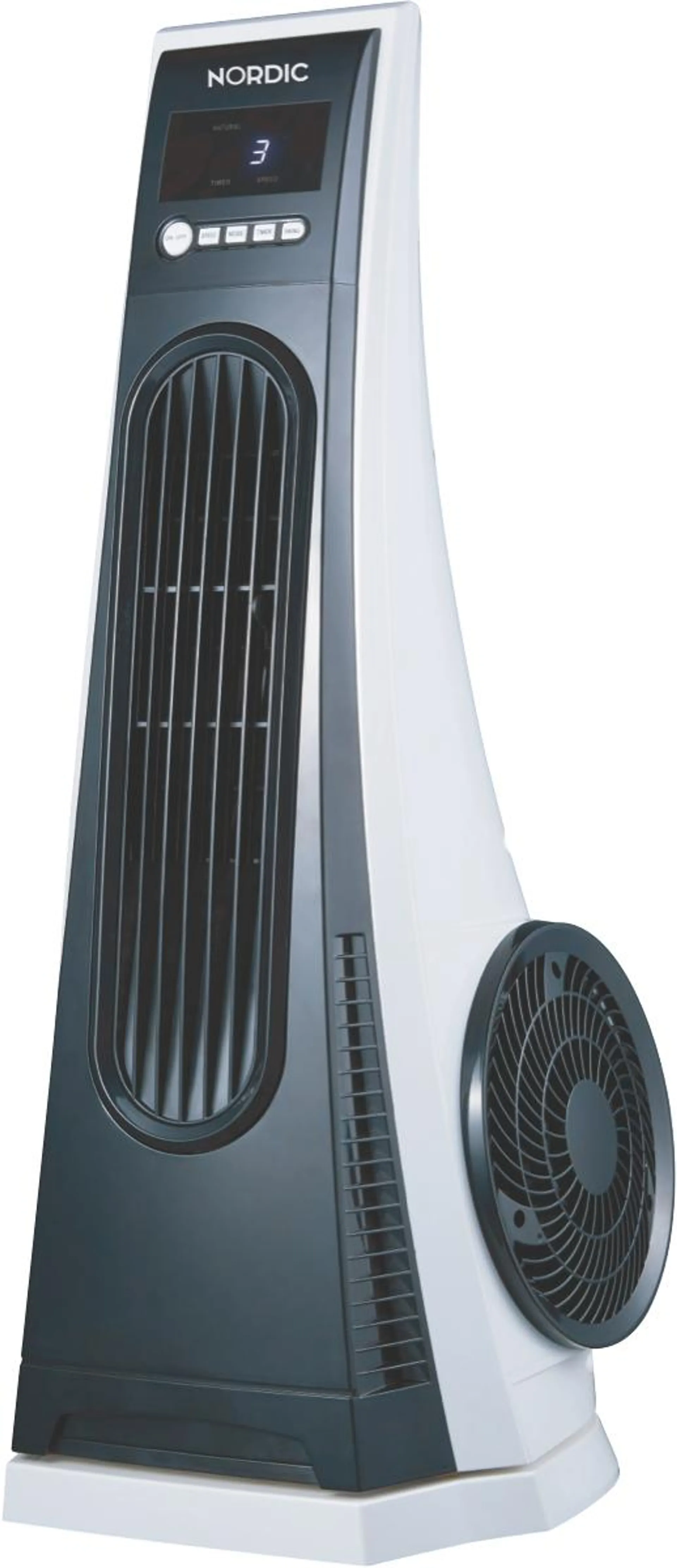 Nordic 77cm Turbo Tower Fan with Remote