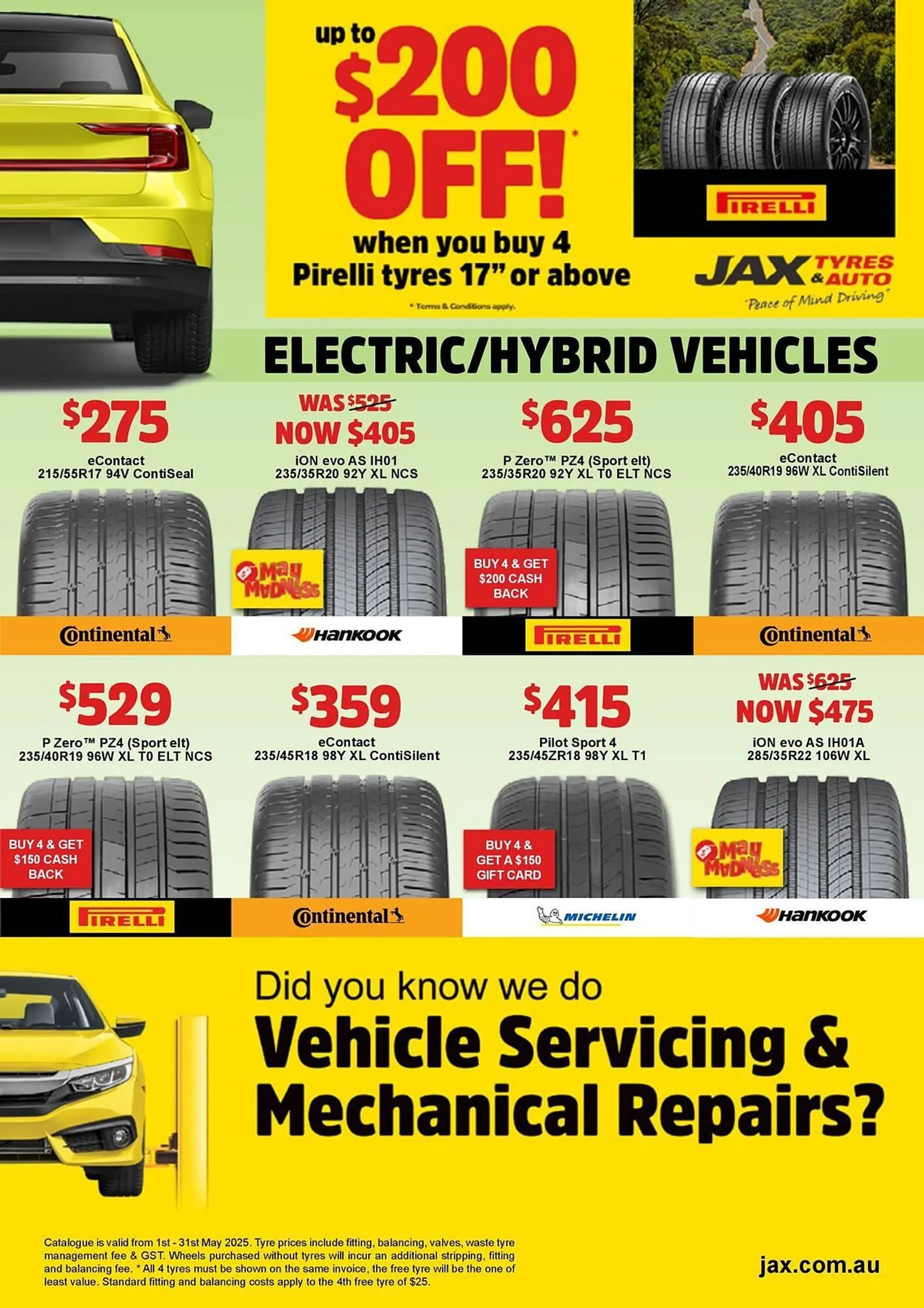 Jax Tyres catalogue - Catalogue valid from 5 May to 31 May 2025 - page 8