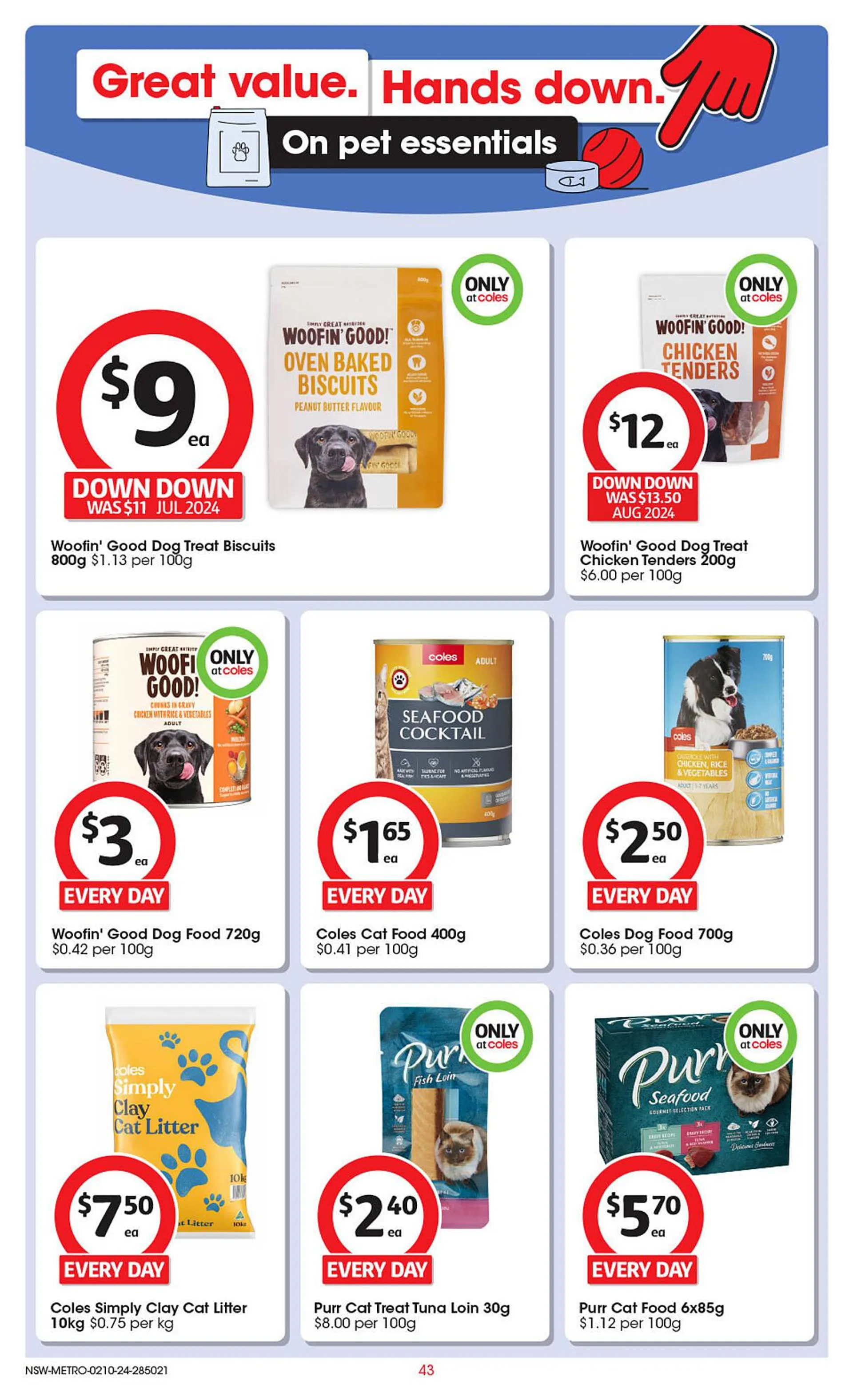 Coles catalogue - Catalogue valid from 2 October to 8 October 2024 - page 44