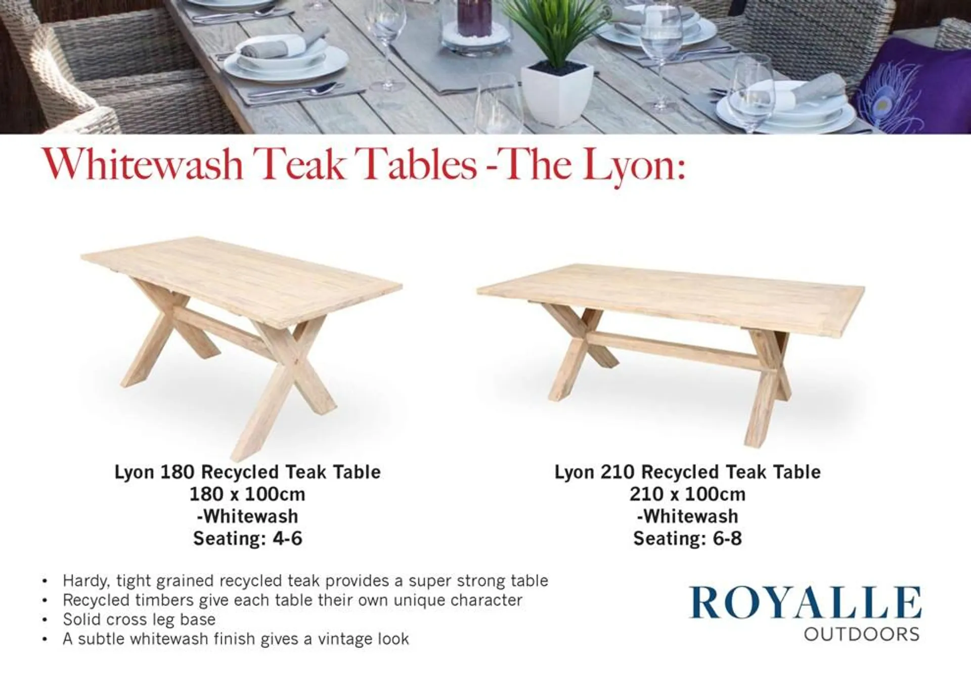 Whitewash Teak - Catalogue valid from 13 May to 31 December 2024 - page 2