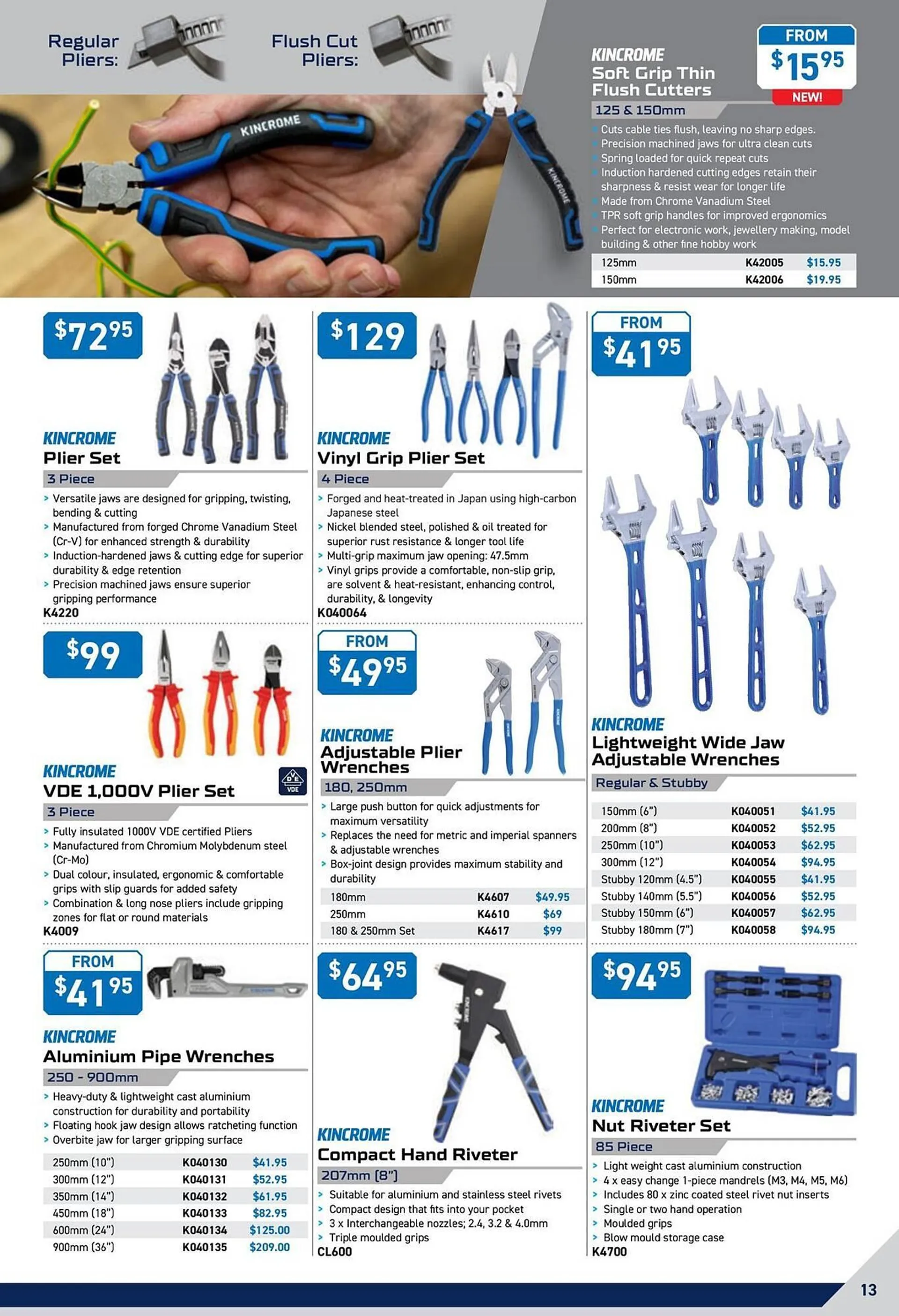 Kincrome catalogue - Catalogue valid from 12 June to 31 July 2025 - page 13