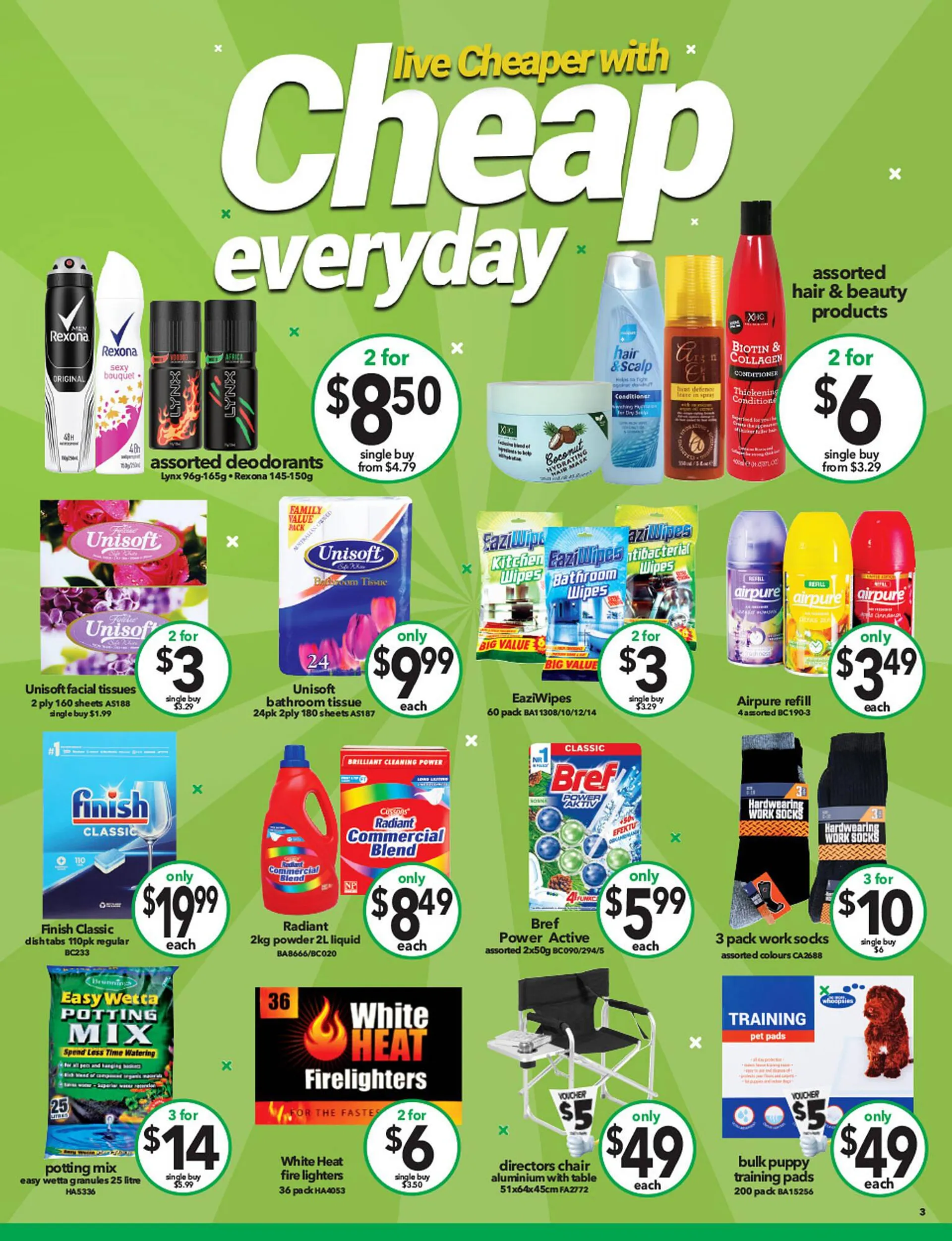 Cheap as Chips catalogue - Catalogue valid from 30 April to 13 May 2025 - page 3