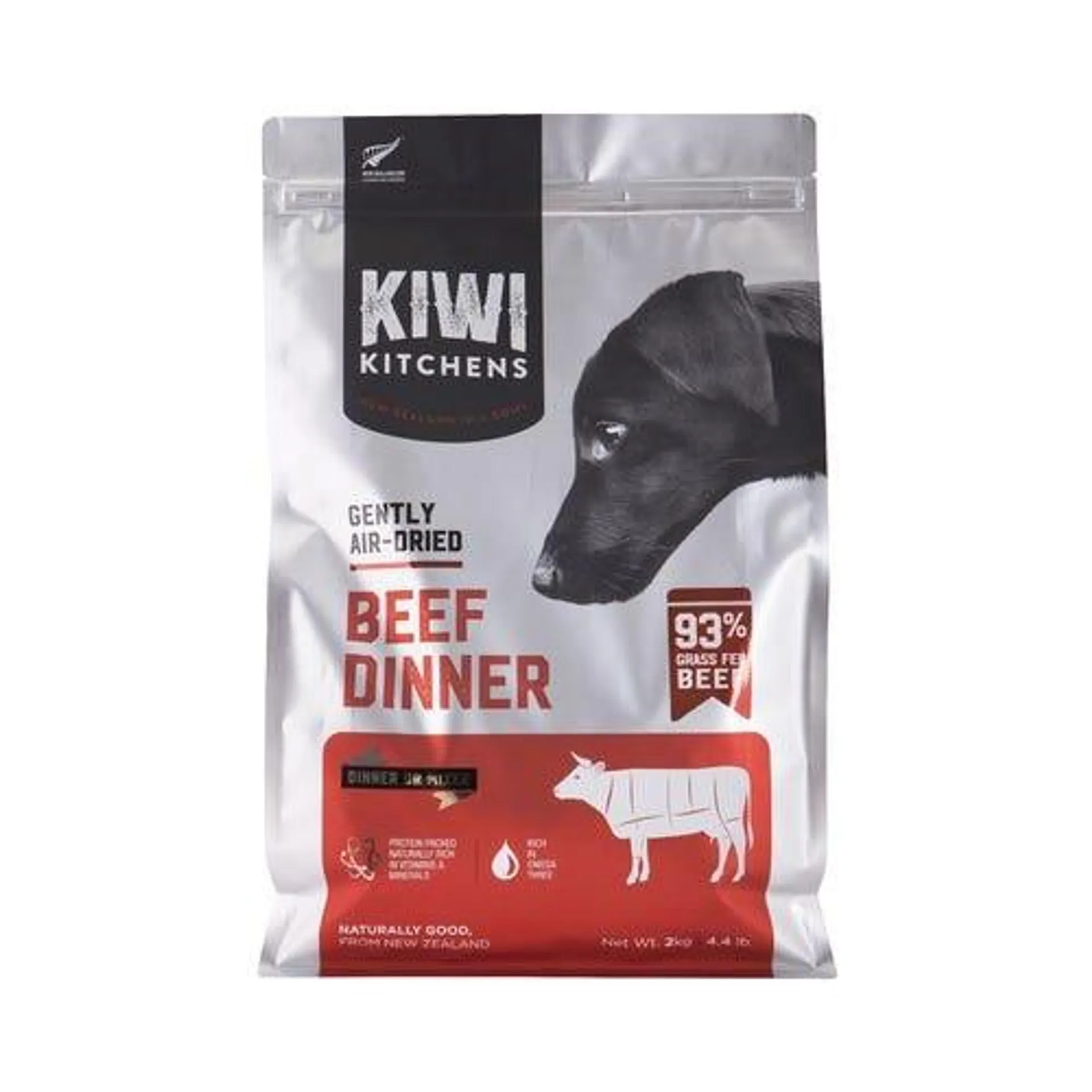 KIWI KITCHENS Dog Air Dried Beef 2kg