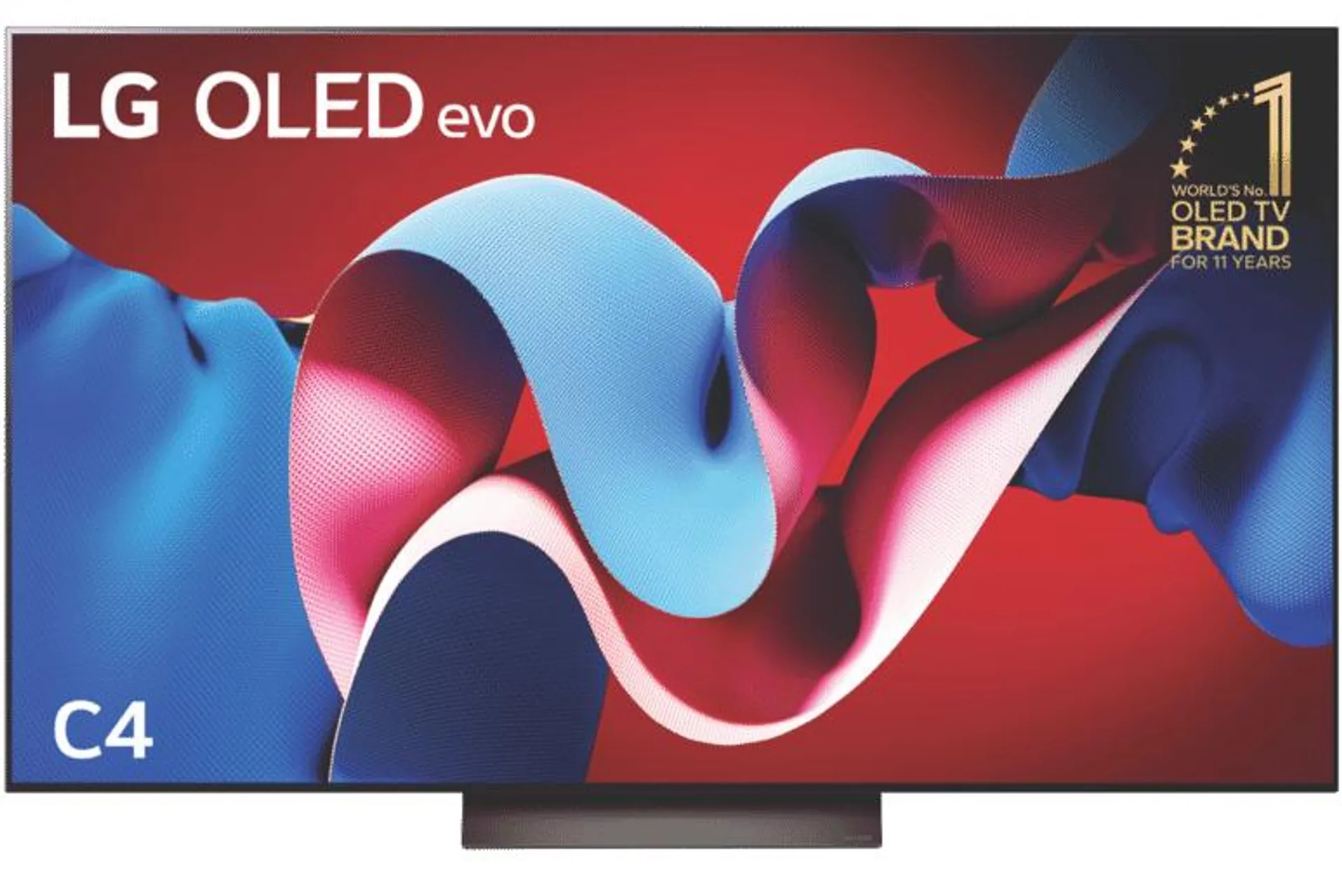 LG 65" OLED 4K EVO C4 Smart TV 24