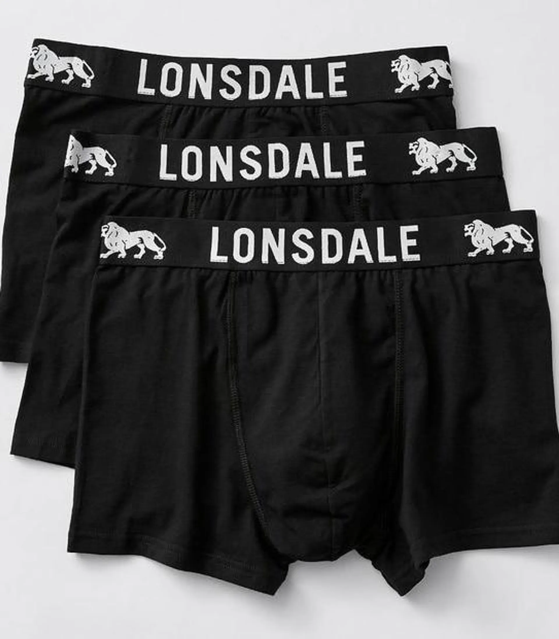 Lonsdale London 3 Pack Trunks