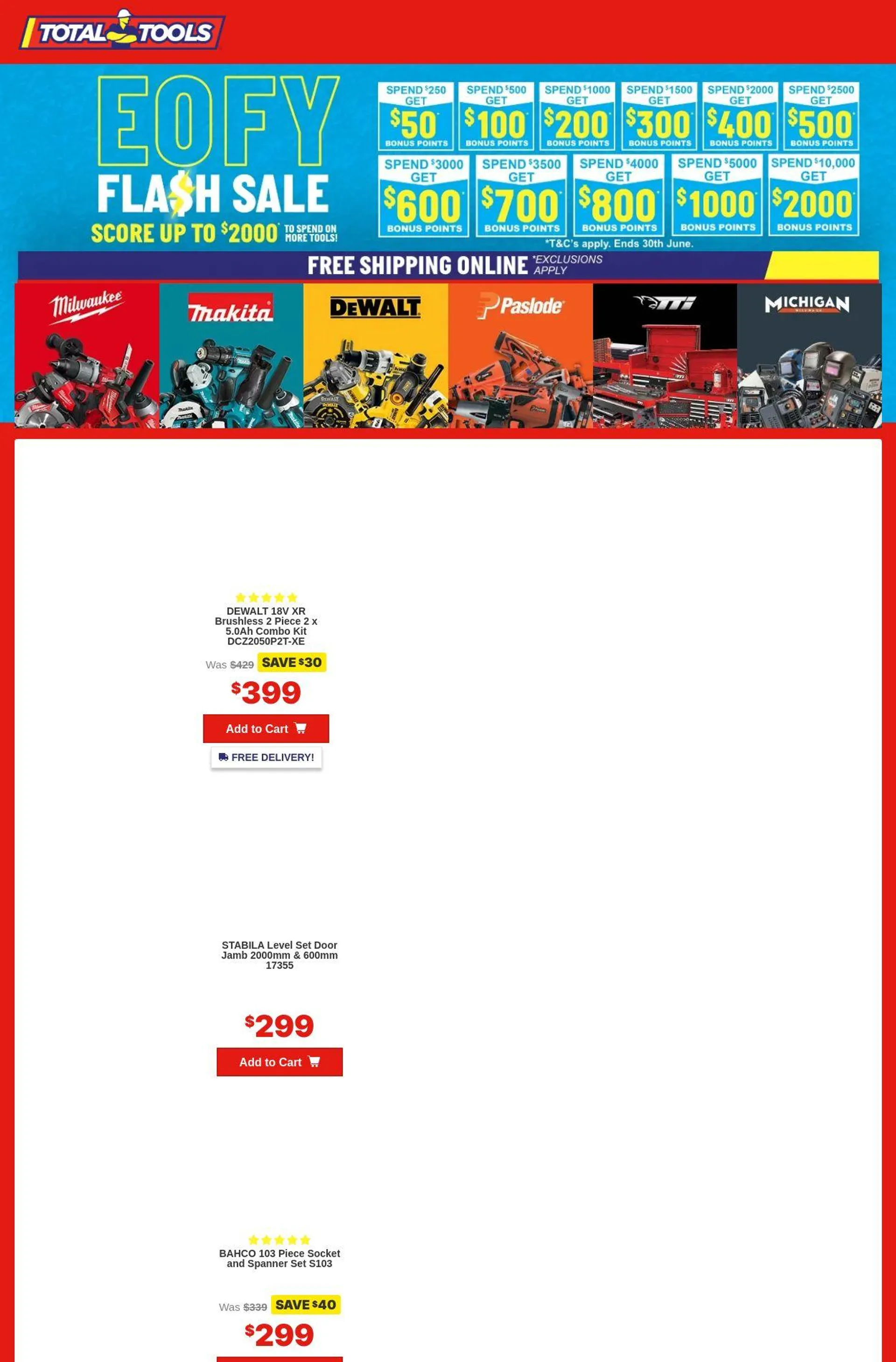 Total Tools Current catalogue - Catalogue valid from 30 June to 9 July 2025 - page 1
